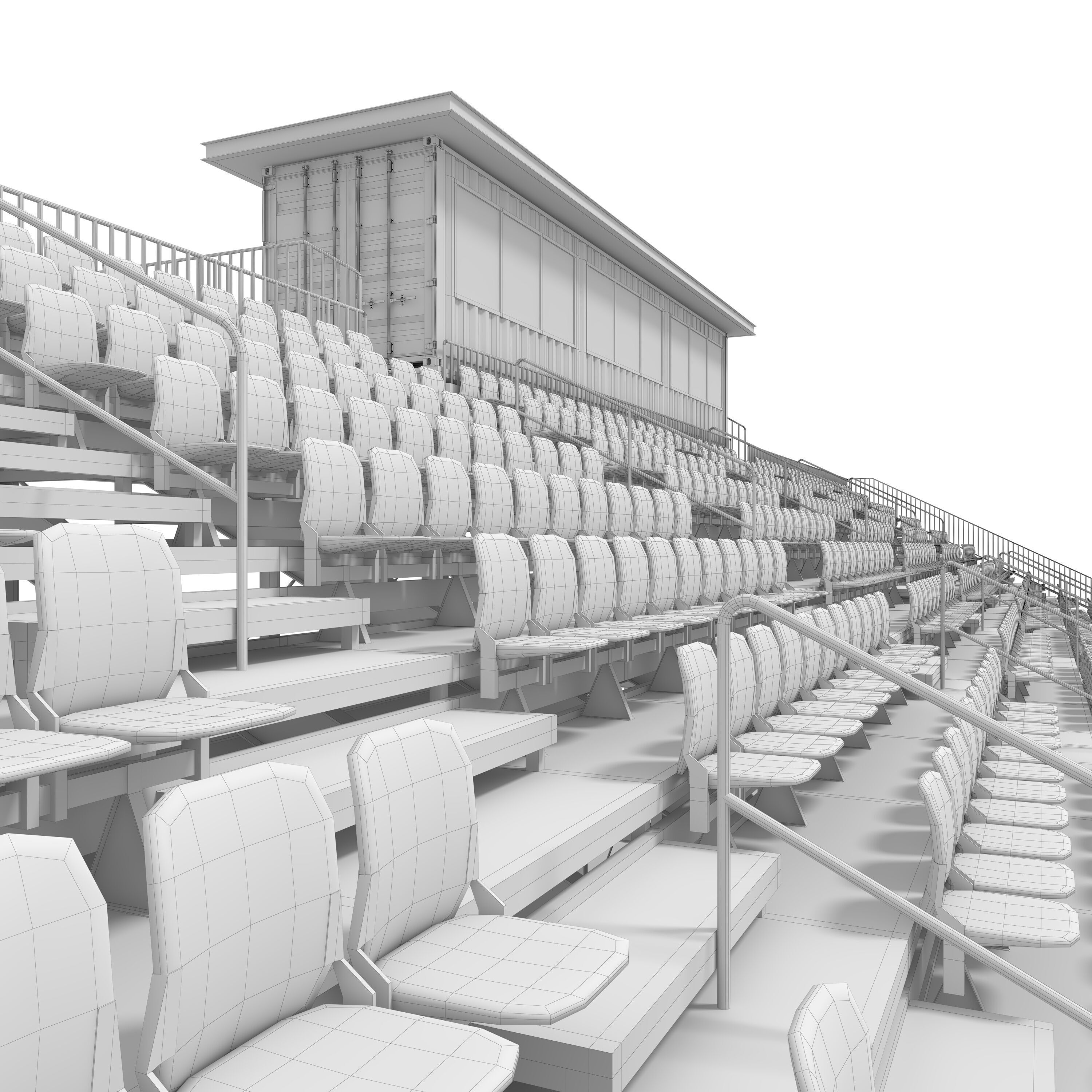 Bleachers 46 3D model_41