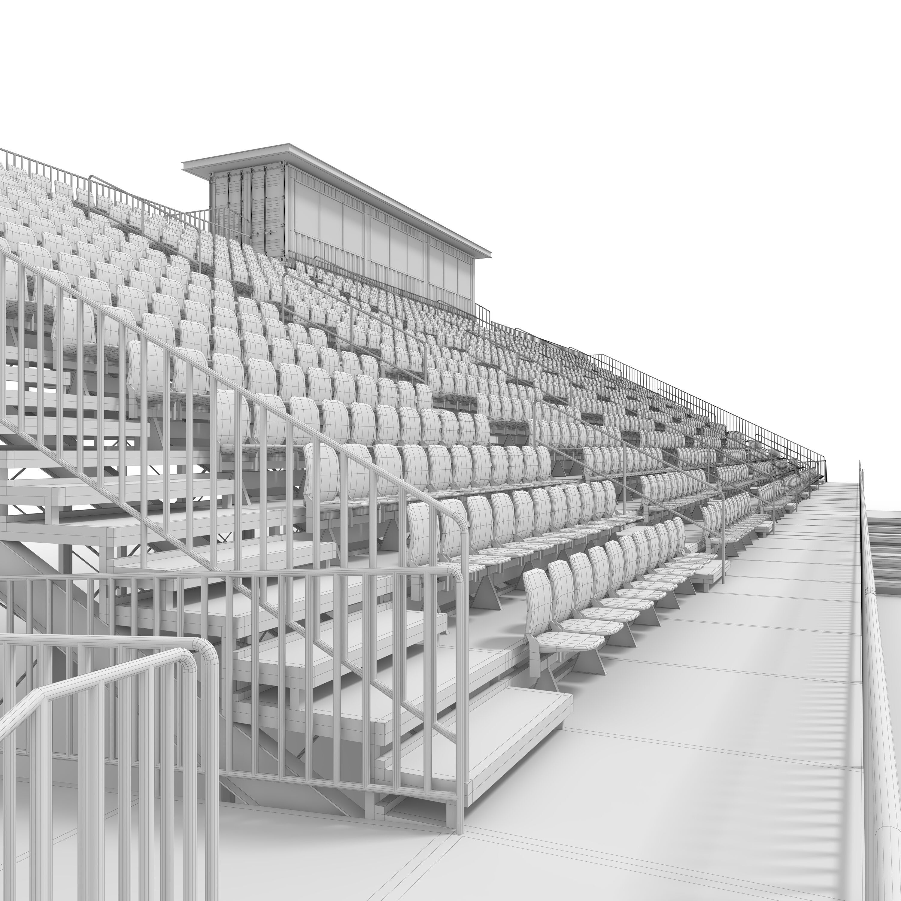 Bleachers 46 3D model_39