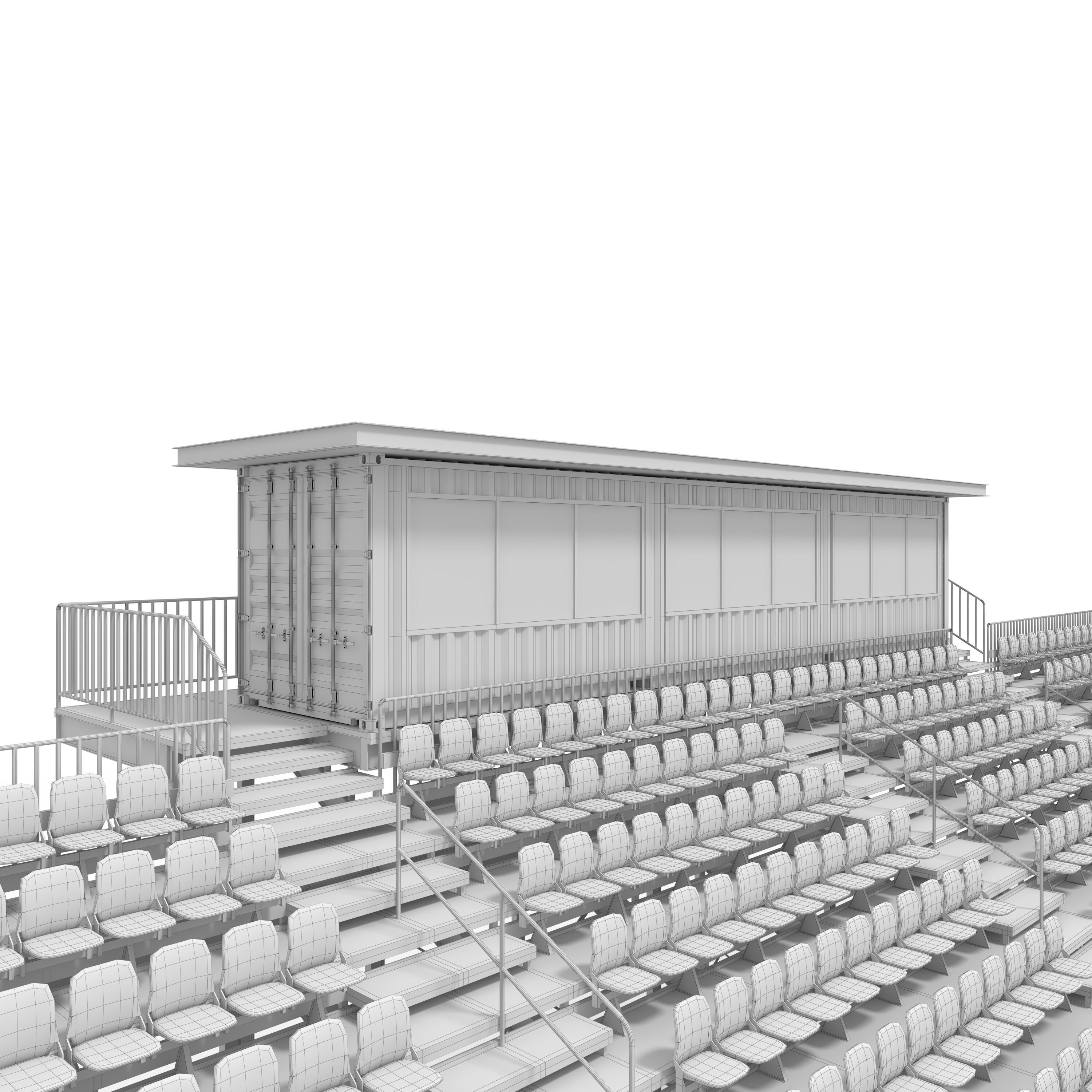 Bleachers 46 3D model_51