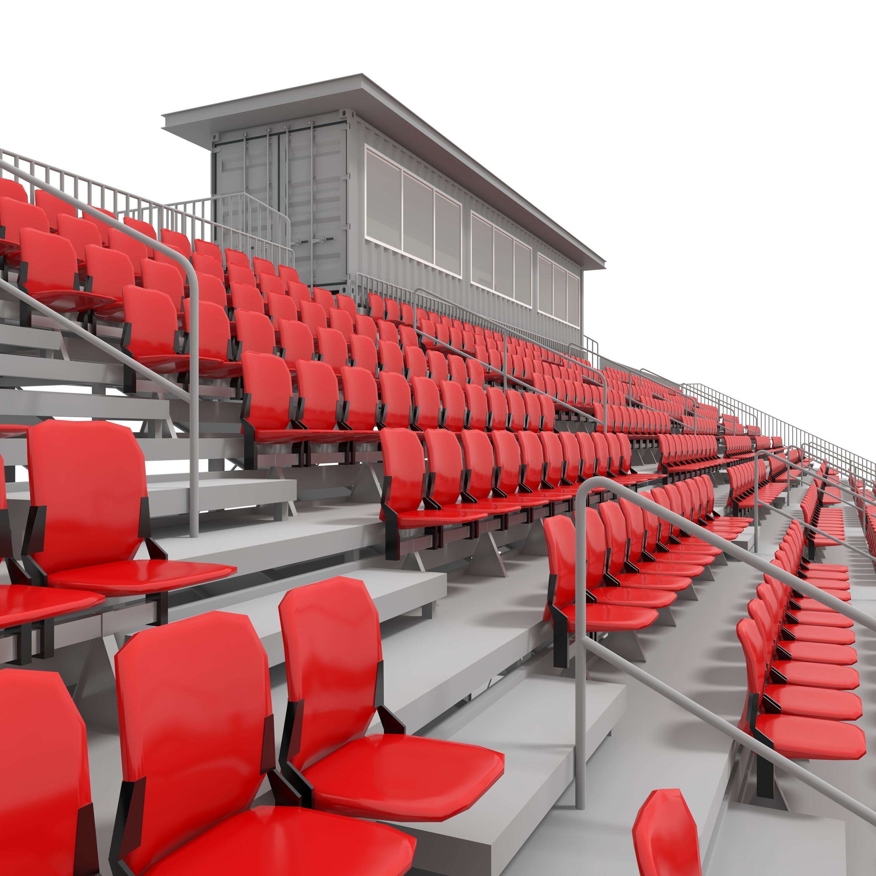 Bleachers 46 3D model_40