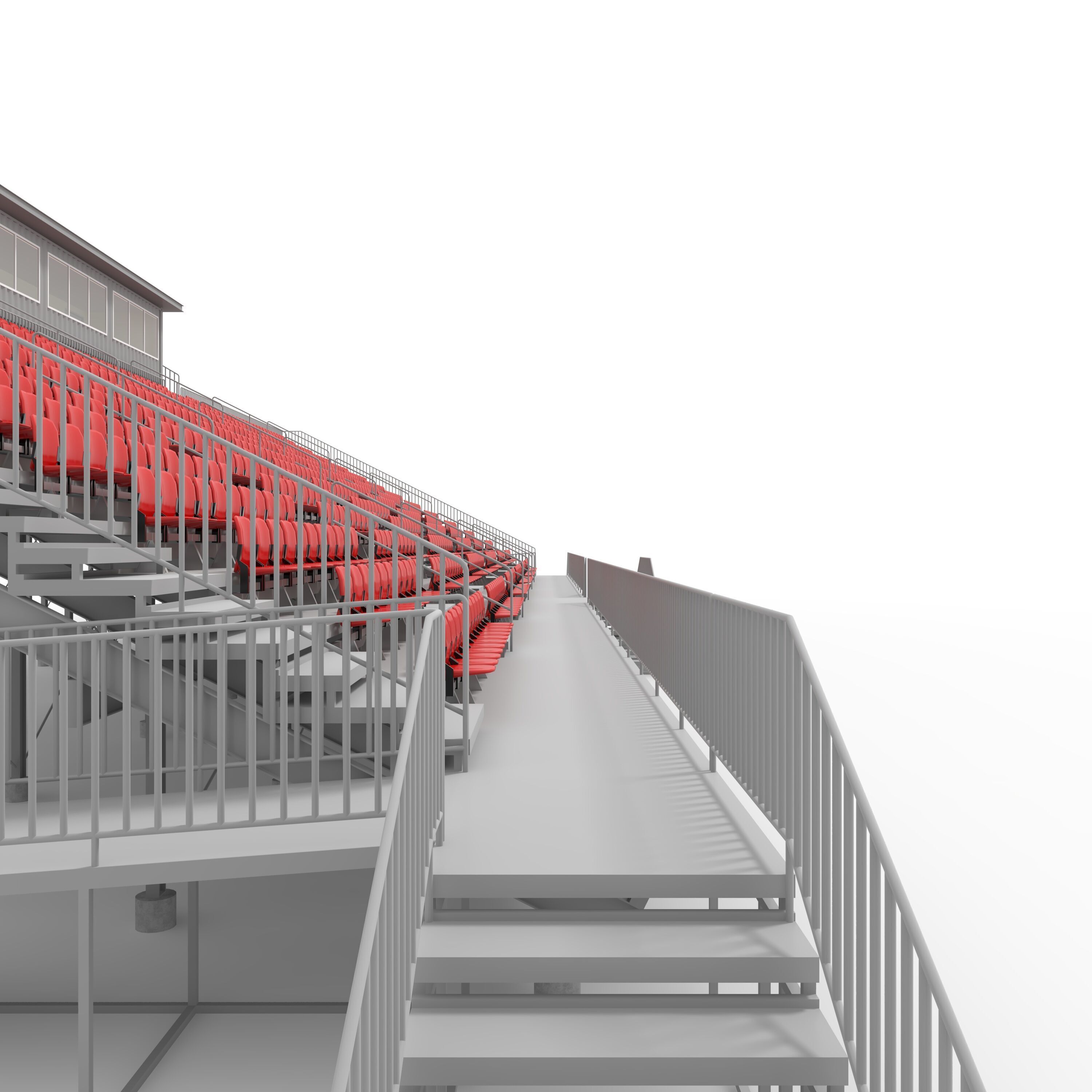 Bleachers 46 3D model_36