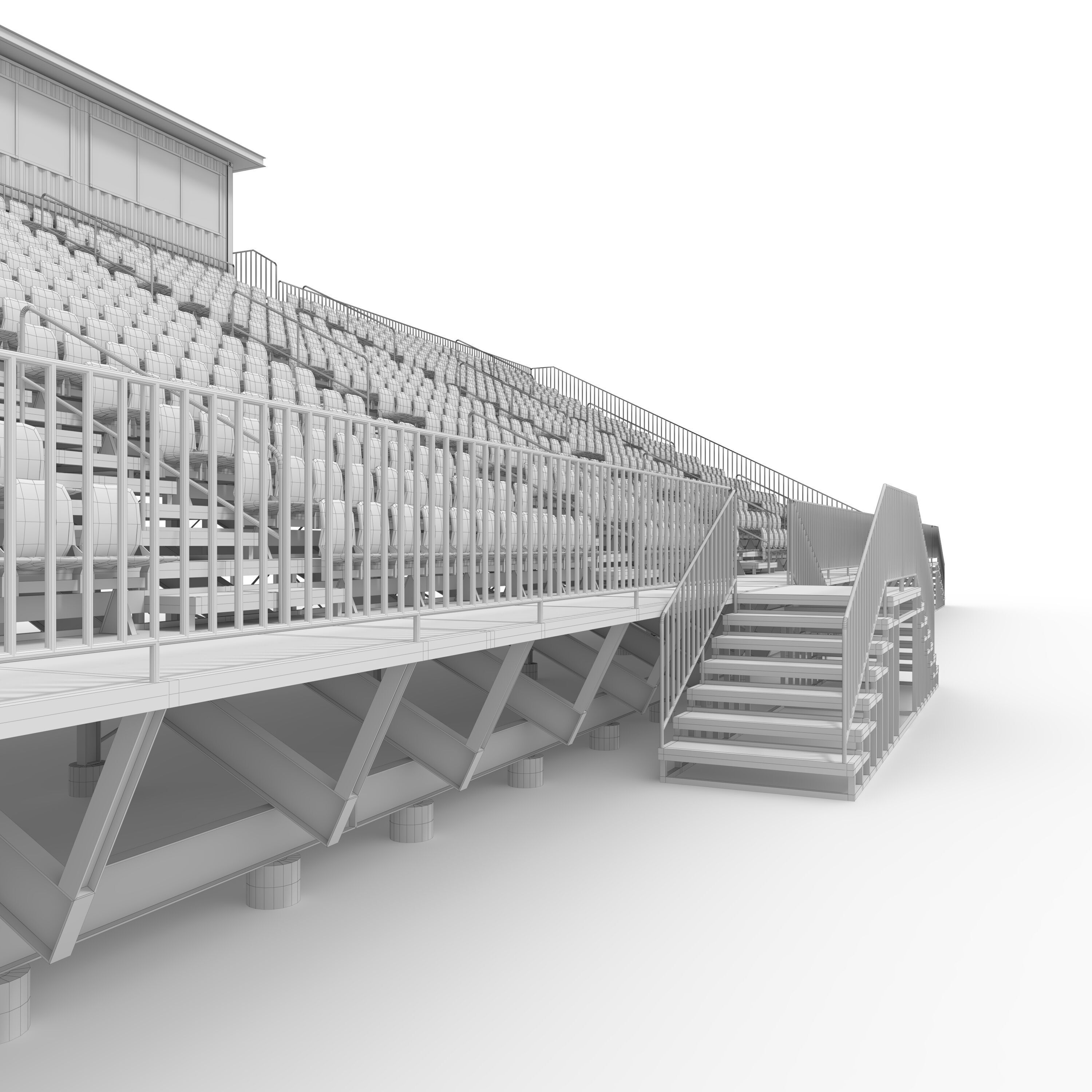 Bleachers 46 3D model_29