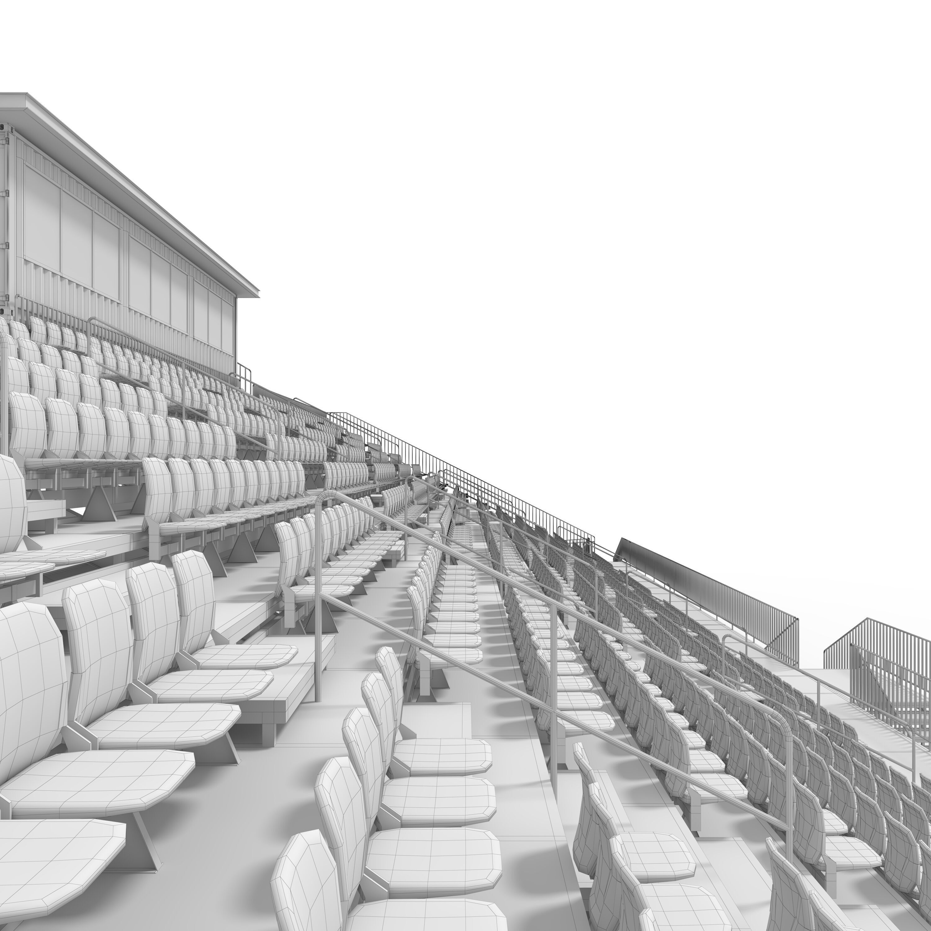 Bleachers 46 3D model_43