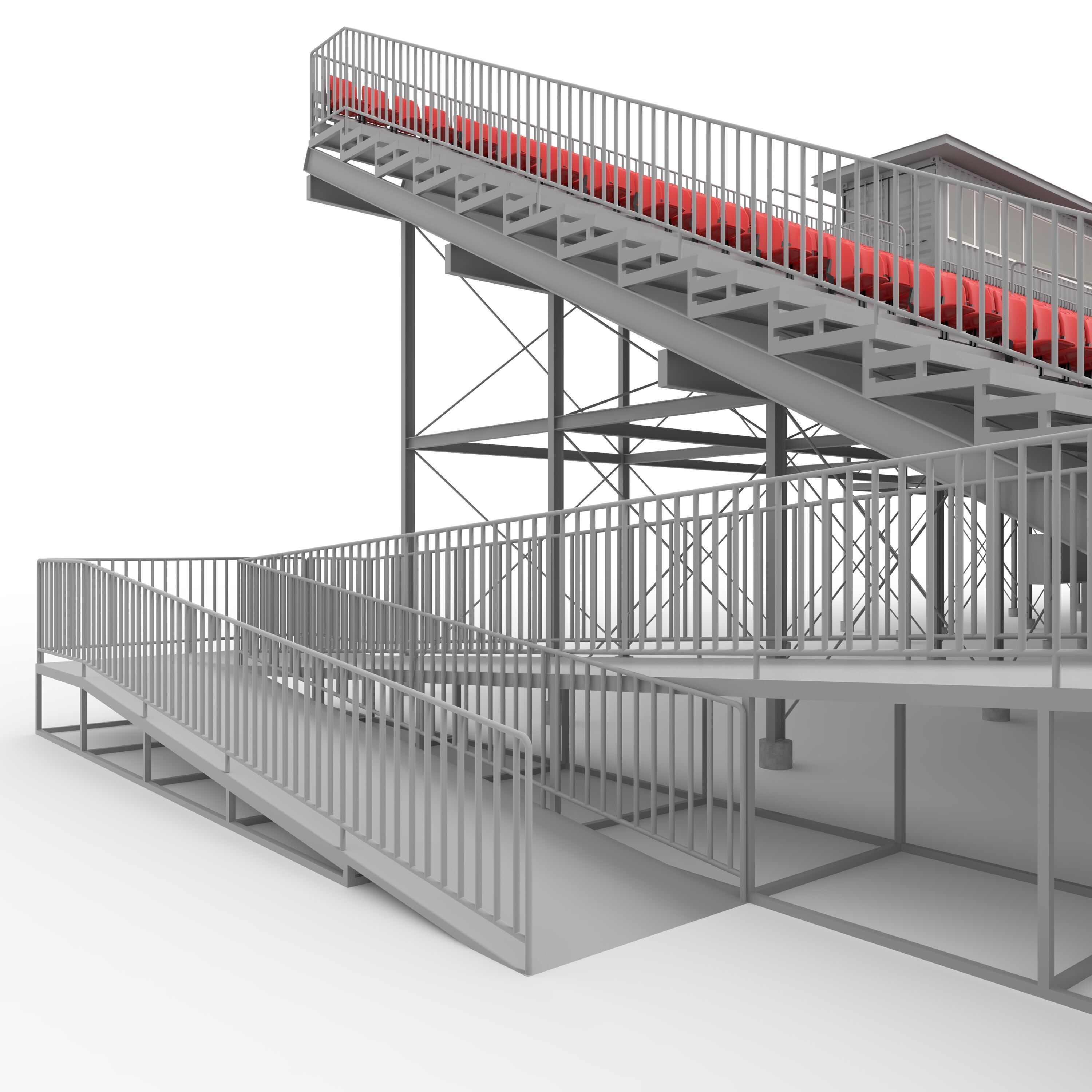 Bleachers 46 3D model_30