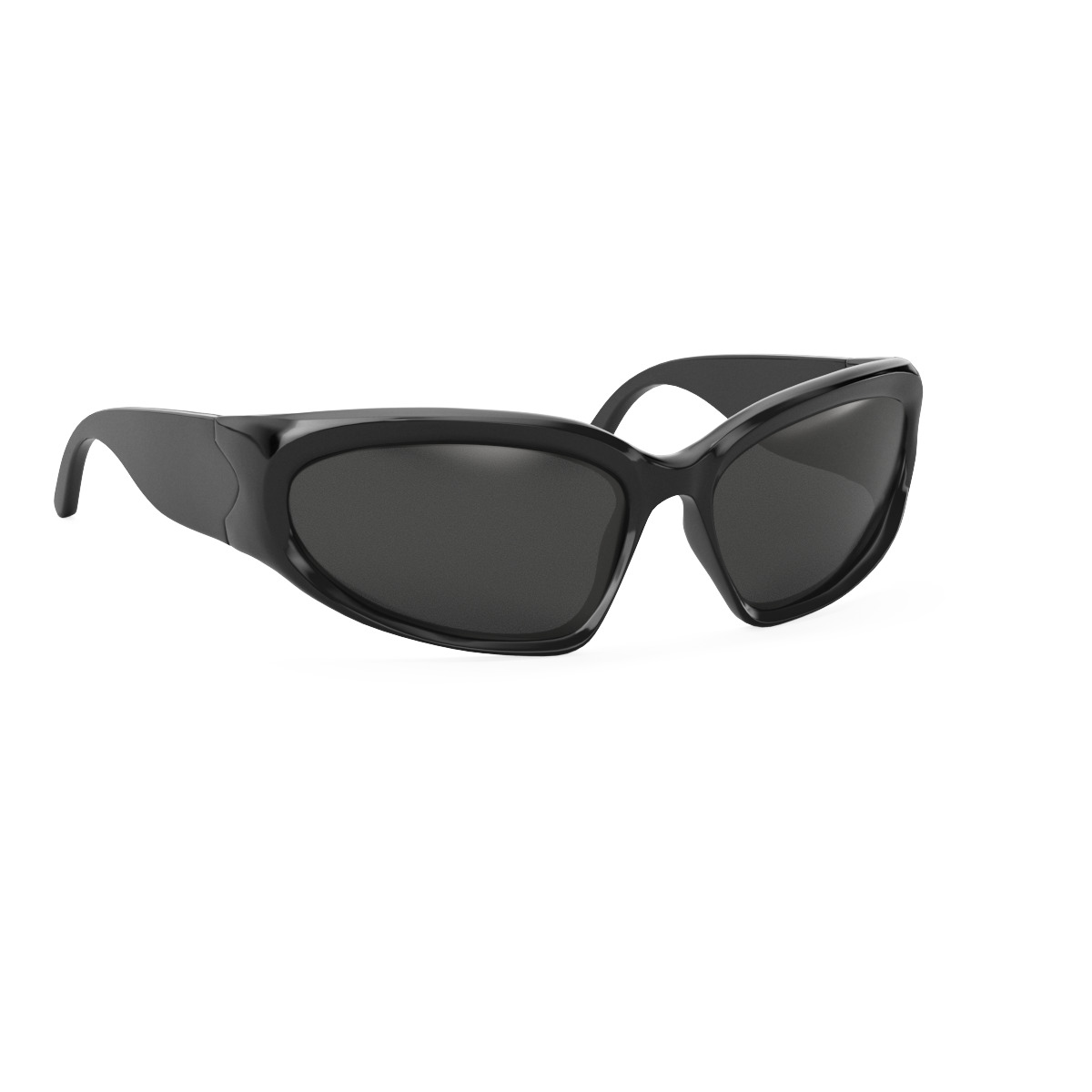 BALENCIAGA BB0157S 001 Sunglass 3D model_16