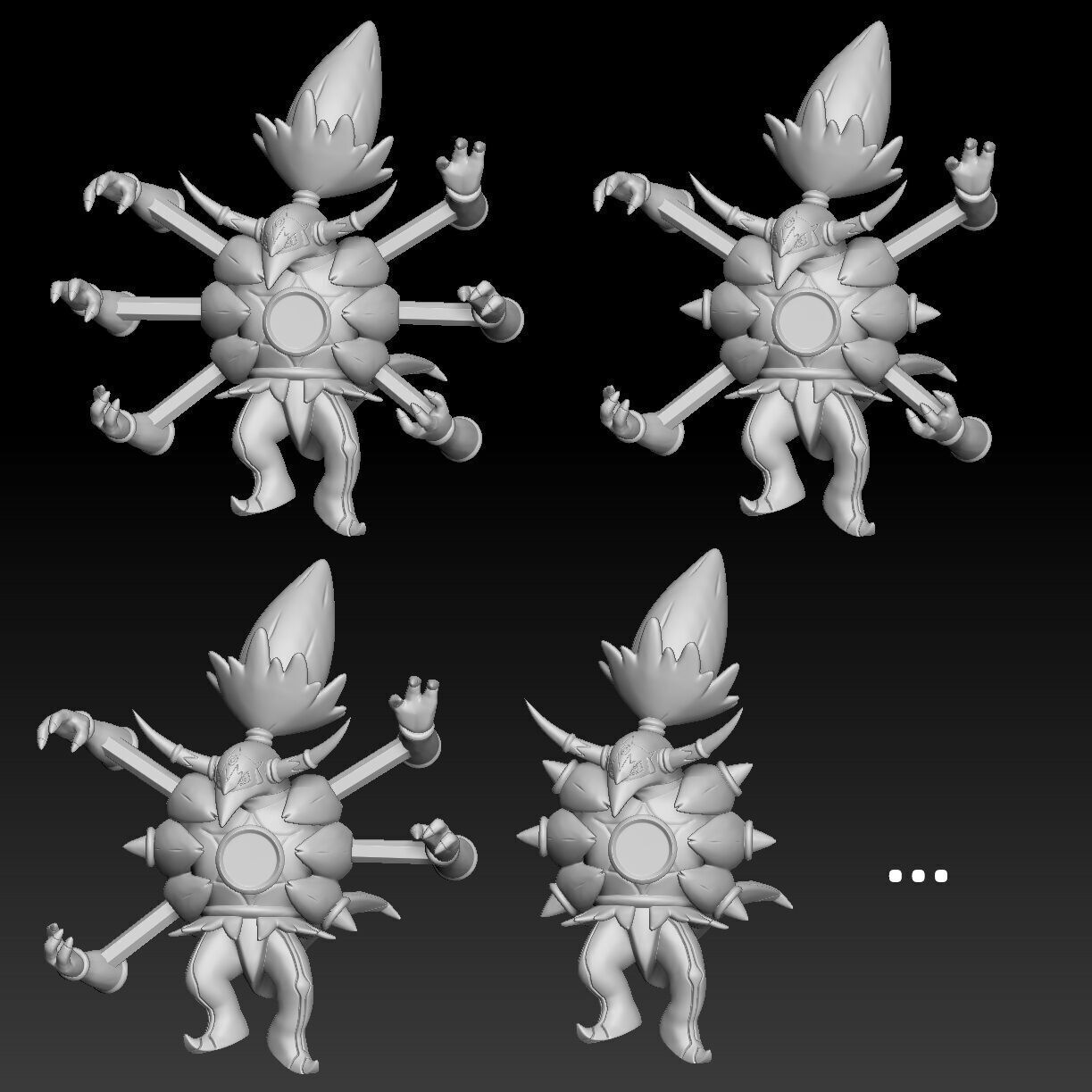 Pokemon Hoopa 3D print model_3