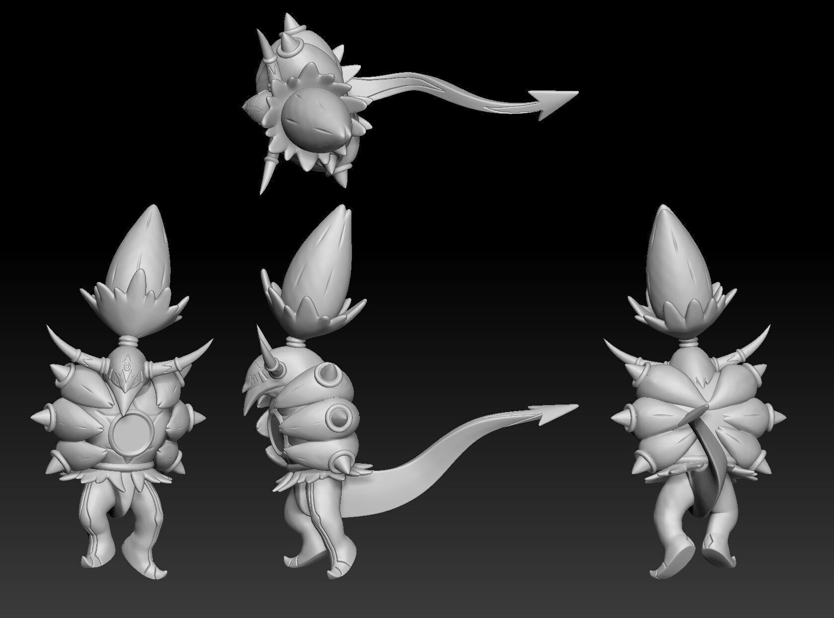 Pokemon Hoopa 3D print model_1