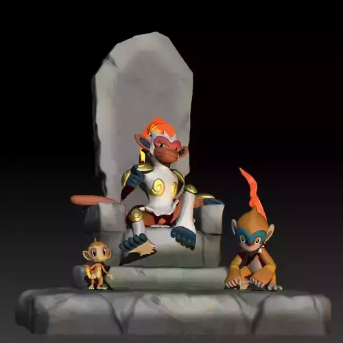 Pokemon Chimchar Monferno Infernape