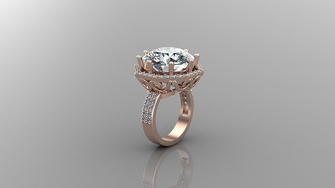Best Solitare Ring 3DM STL Ready Print R8 3D print model