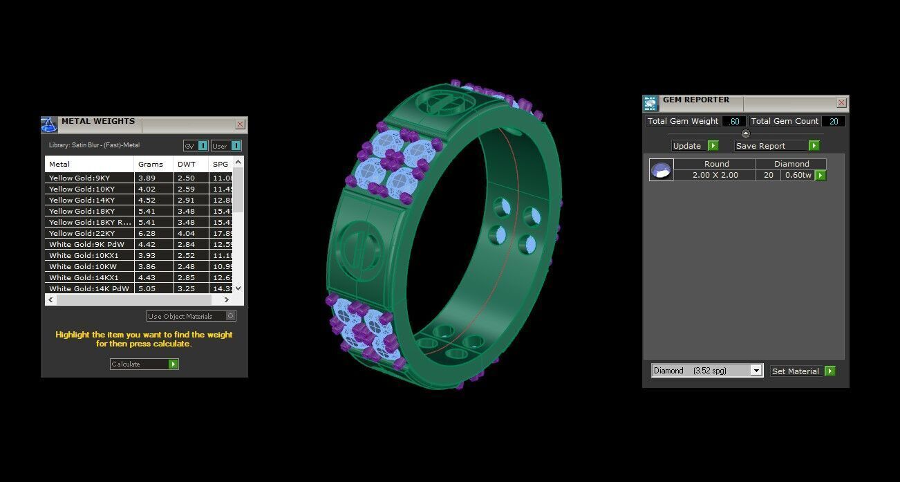 Best Solitare Ring 3DM STL Ready Print R5 3D print model_6