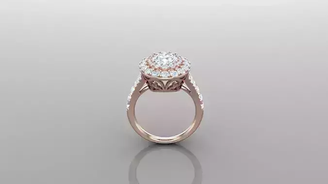 Best Solitare Ring 3DM STL Ready Print R49