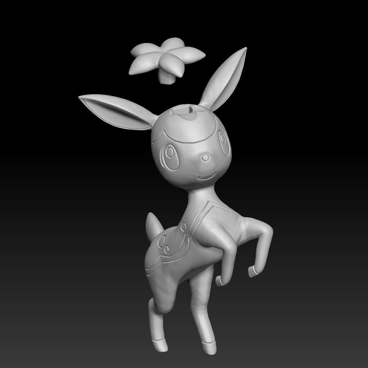 Pokemon Deerling Sawsbuck Autumn 3D print model_3