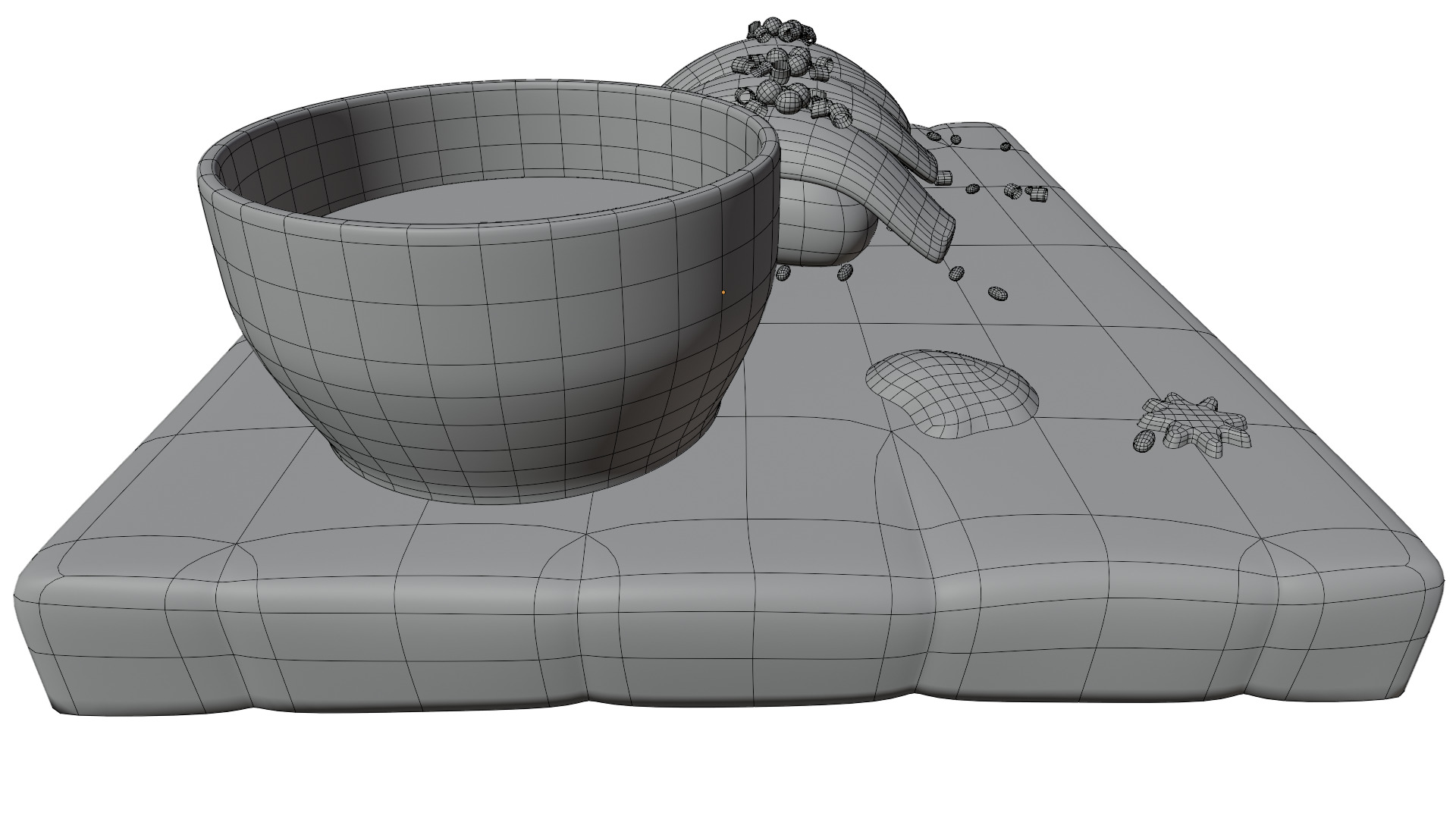 Salmon Sushi Set 3D model_16