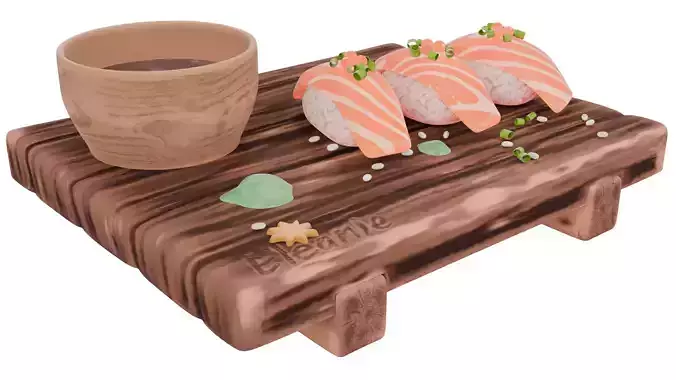 Salmon Sushi Set