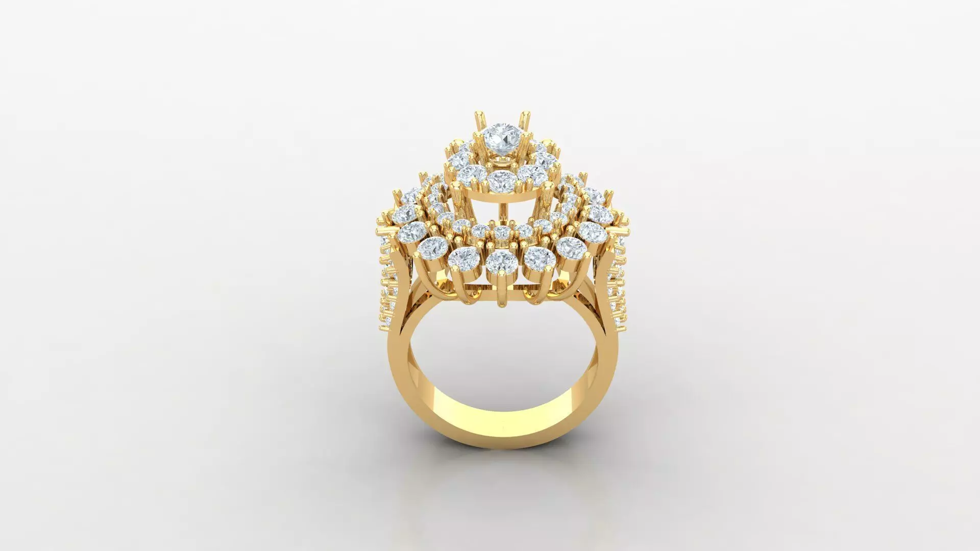 Best Solitare Ring 3DM STL Ready Print R3 3D print model_0