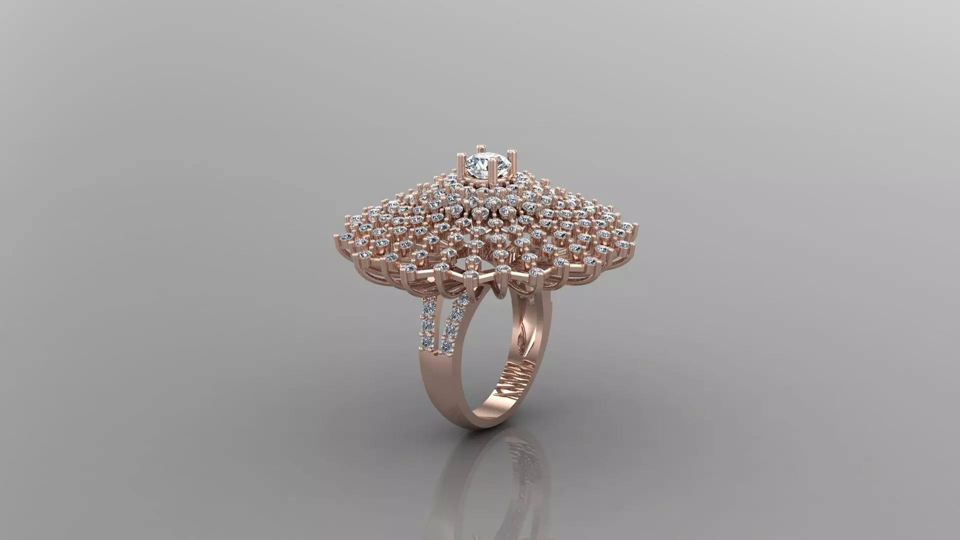 Best Solitare Ring 3DM STL Ready Print R21 3D print model_0