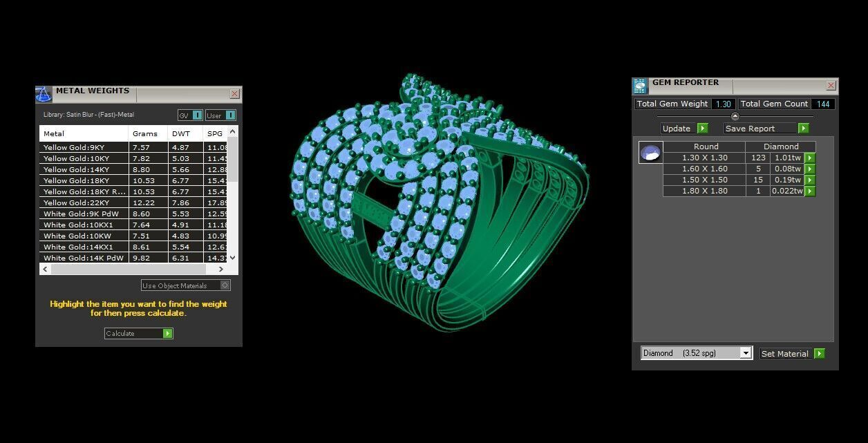 Best Solitare Ring 3DM STL Ready Print R16 3D print model_5