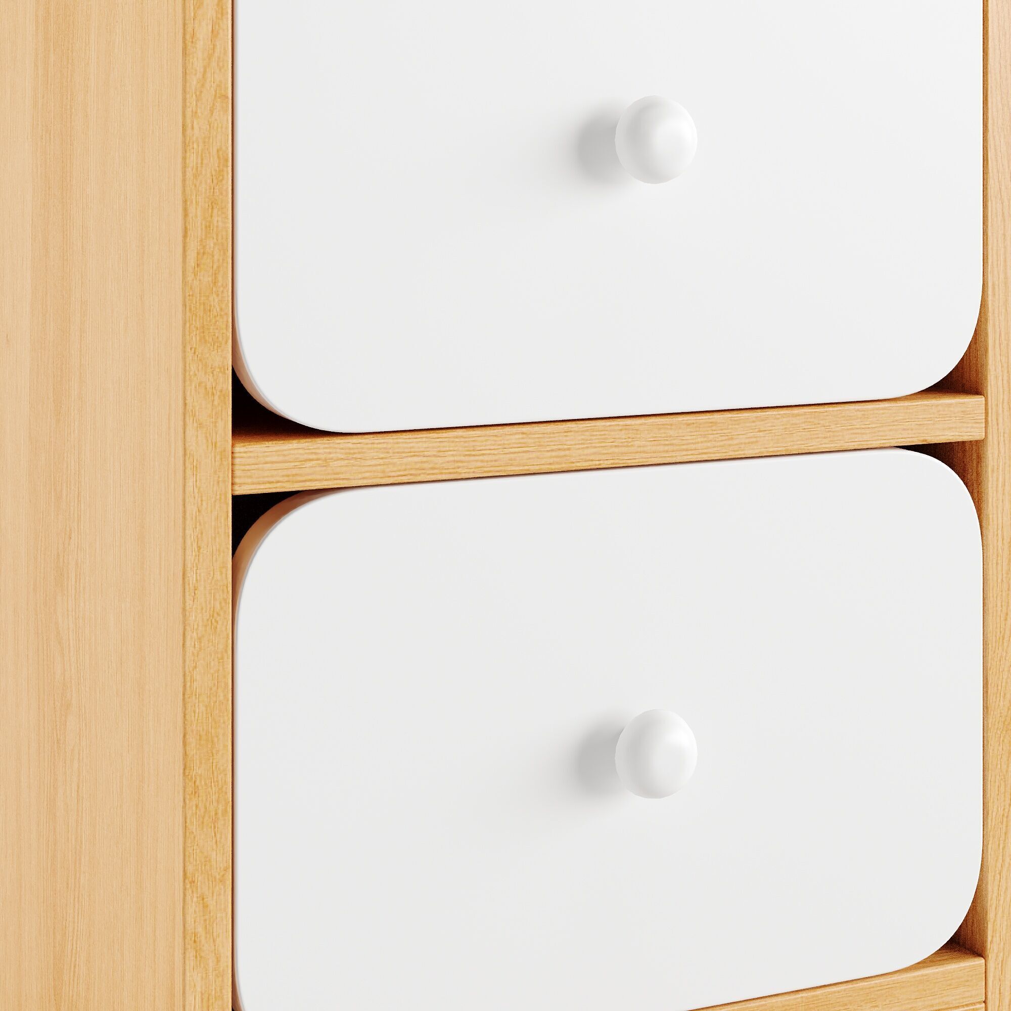 Litfad - Scandinavian Bedside Cabinet 3D model_4