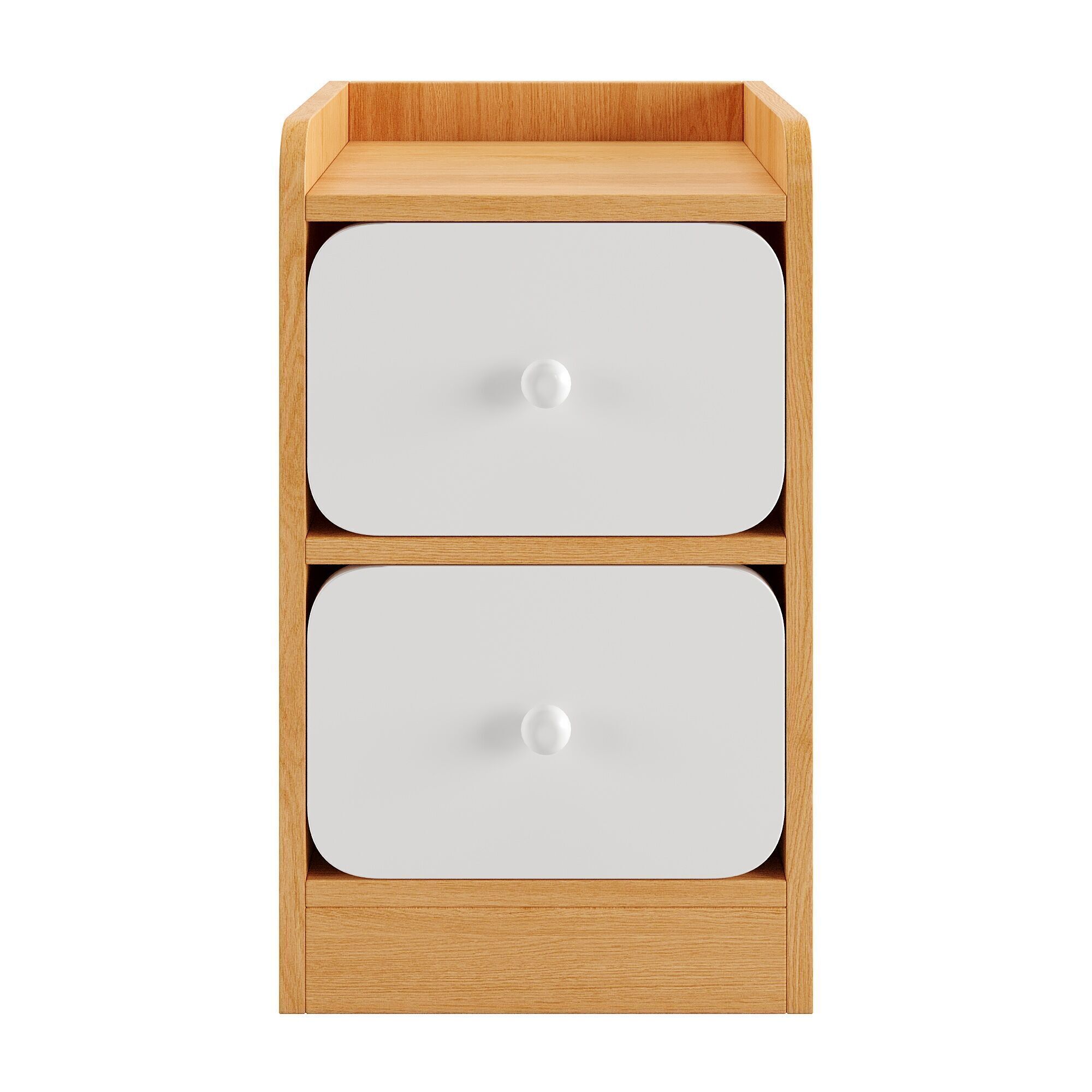 Litfad - Scandinavian Bedside Cabinet 3D model_1