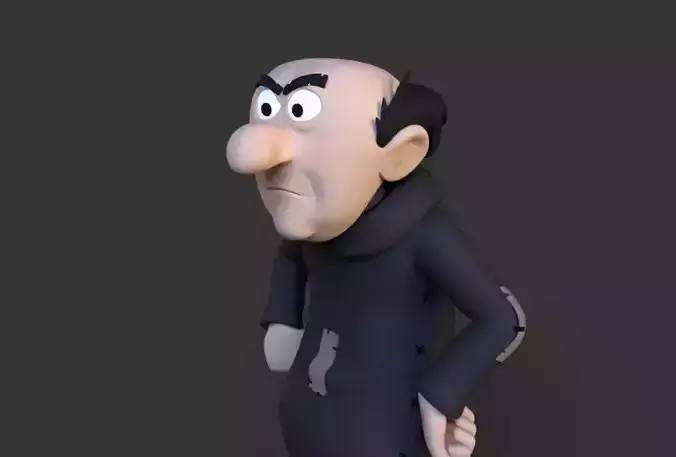 Gargamel 3D print model