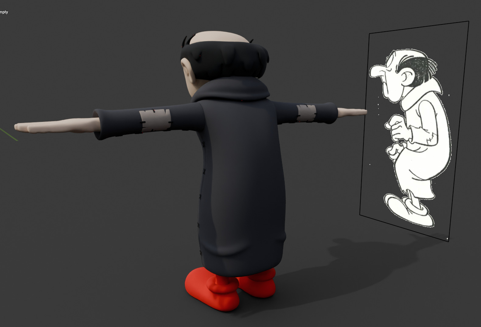 Gargamel 3D model 3D printable | CGTrader