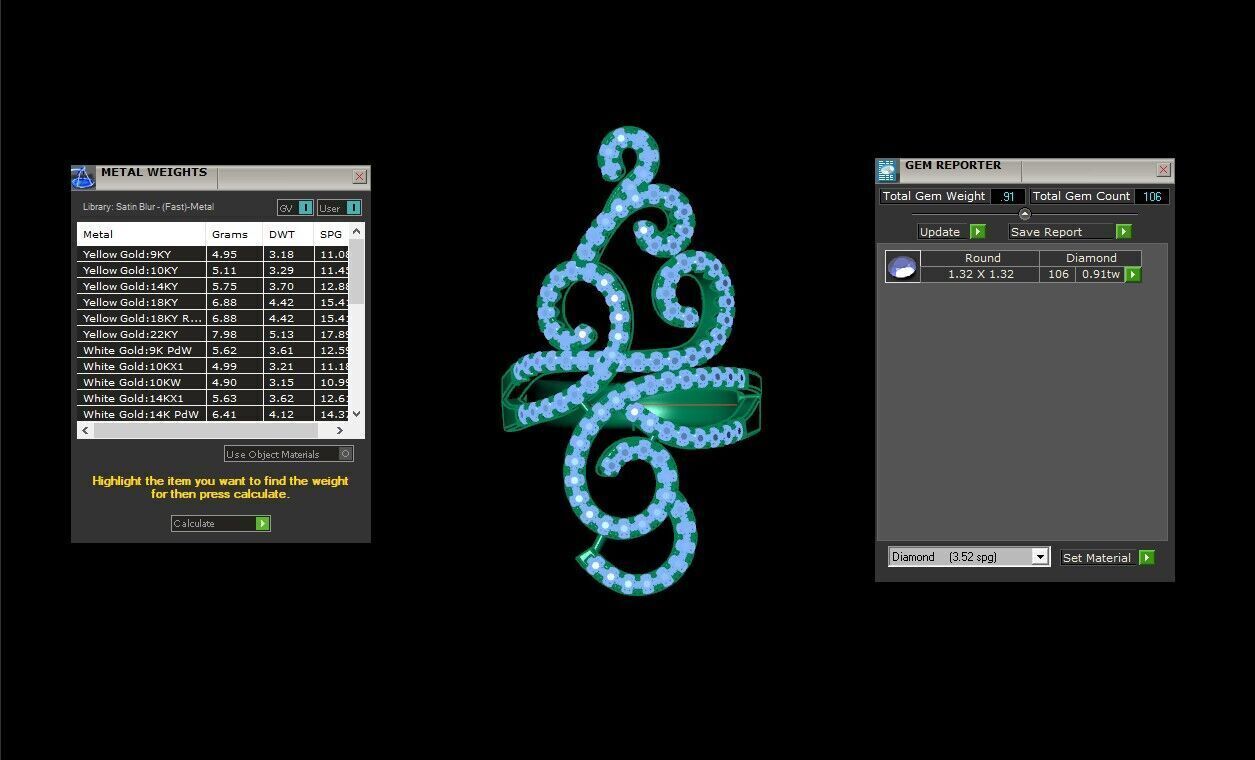 Solitare Ring 3DM STL Ready Print WM1 8 3D print model_5