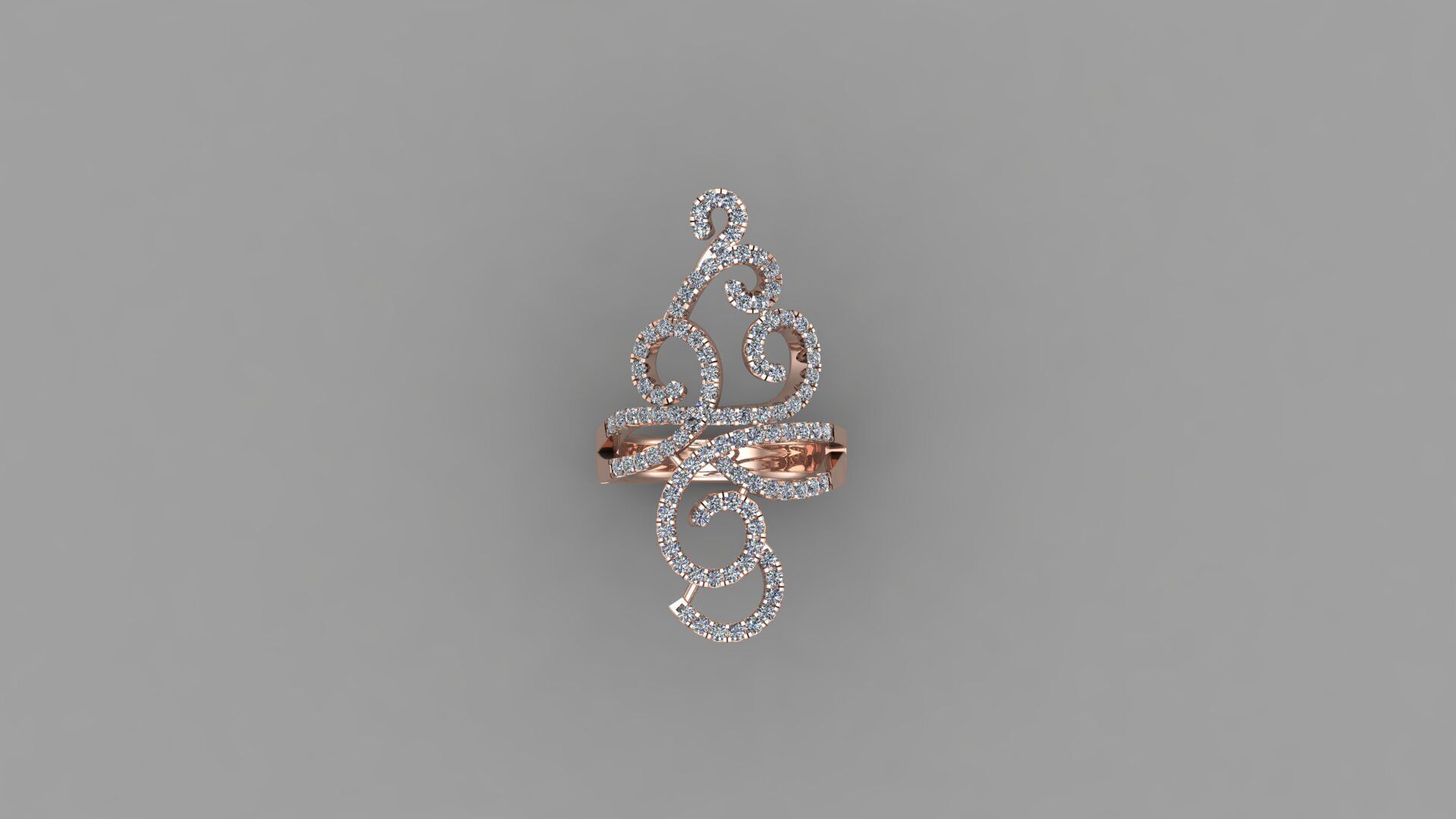 Solitare Ring 3DM STL Ready Print WM1 8 3D print model_3