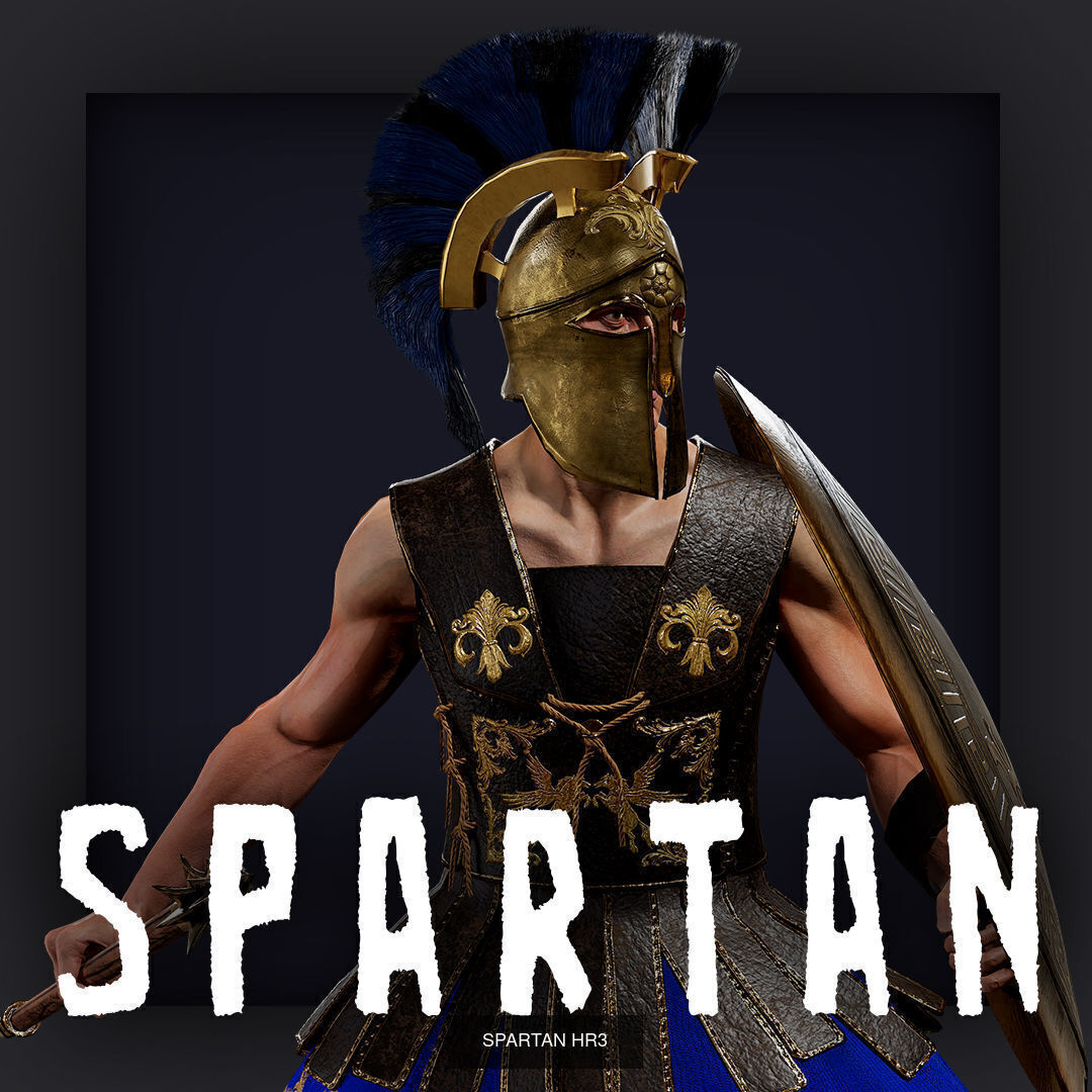R SPARTANS Collection 14 characters _32