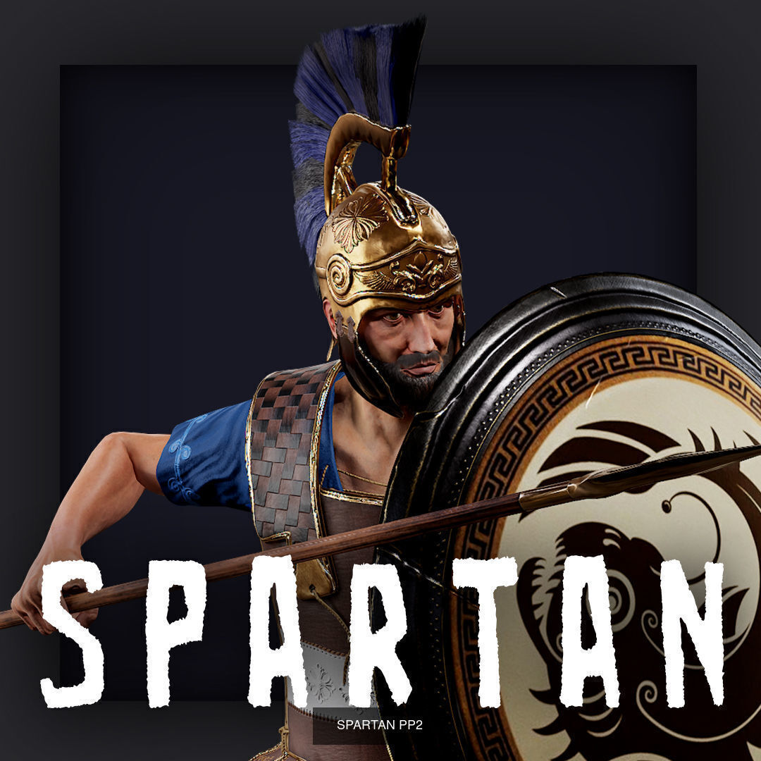 R SPARTANS Collection 14 characters _34