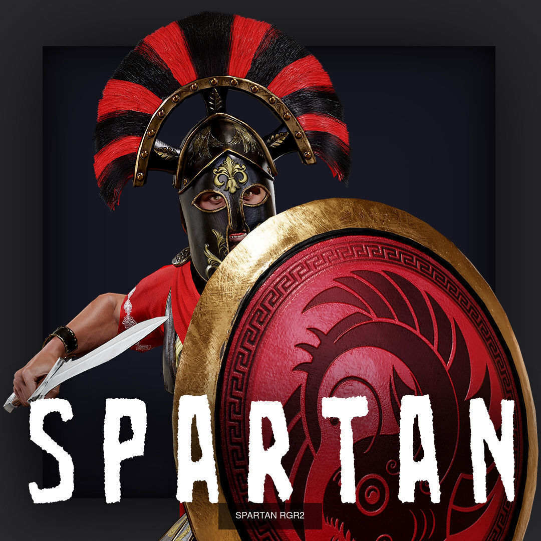 R SPARTANS Collection 14 characters _37