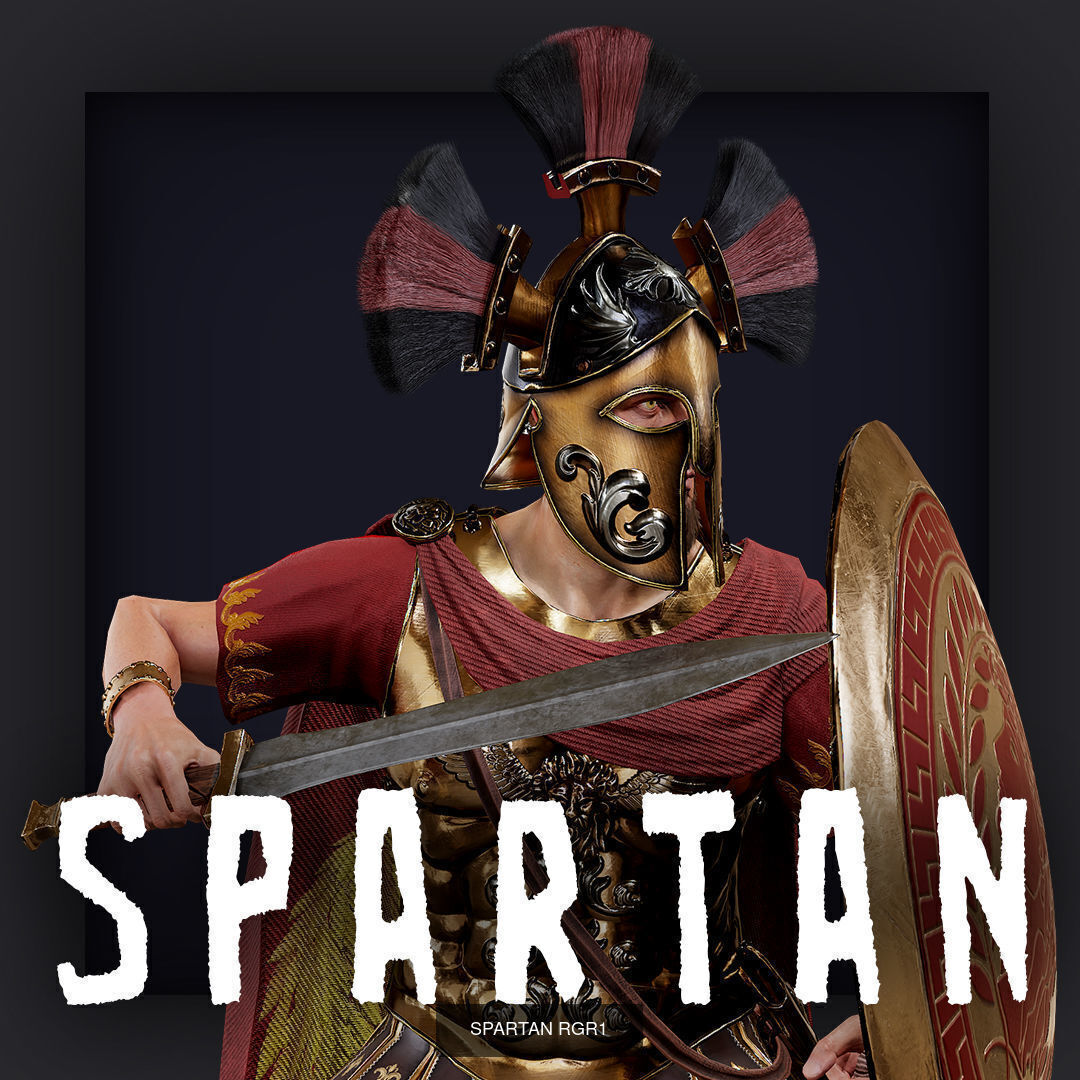 R SPARTANS Collection 14 characters _36