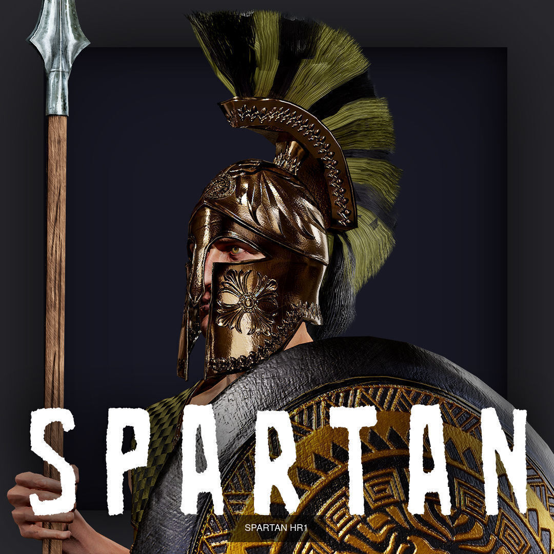 R SPARTANS Collection 14 characters _30