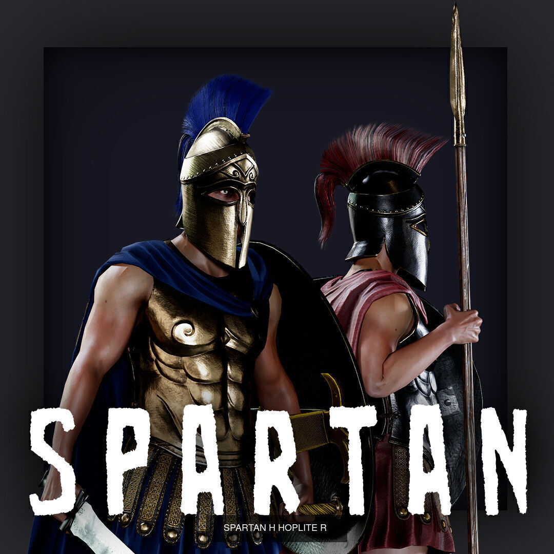 R SPARTANS Collection 14 characters _40