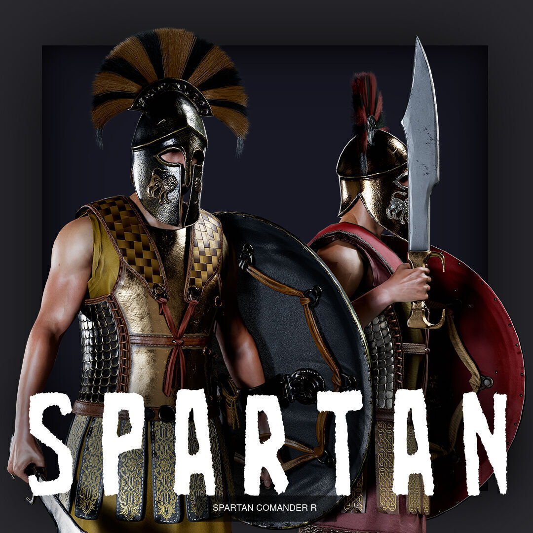 R SPARTANS Collection 14 characters _39