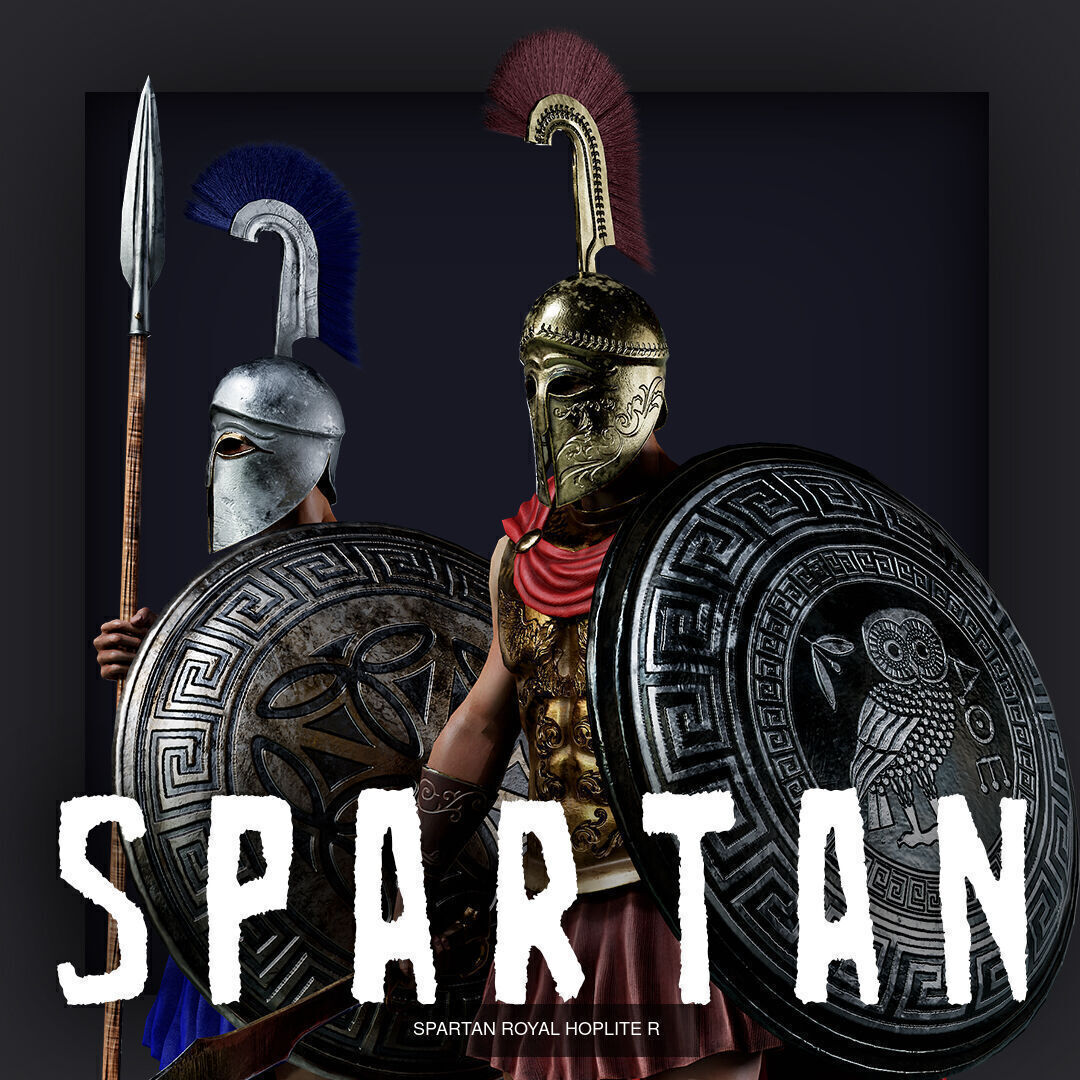 R SPARTANS Collection 14 characters _41