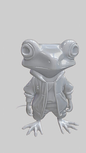 Frog Boy 3D 3D print model