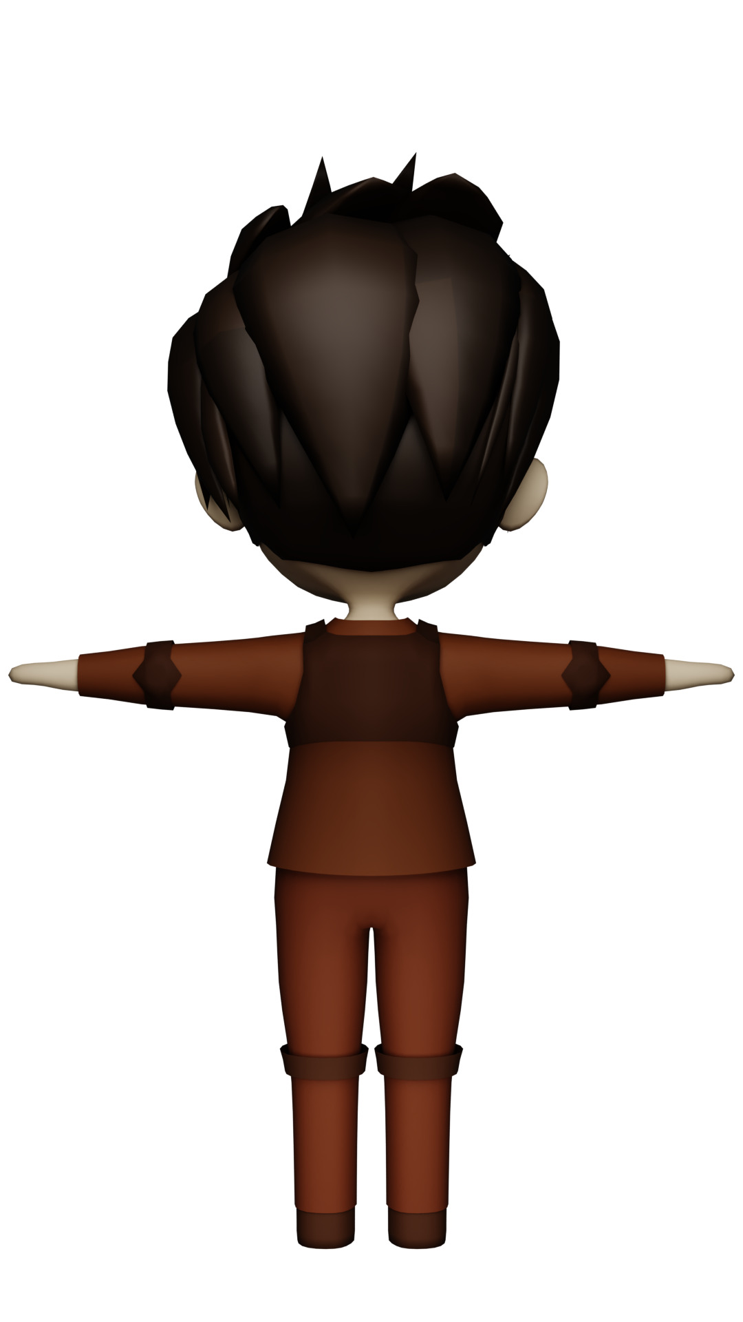 Chibi Character 3D model_11