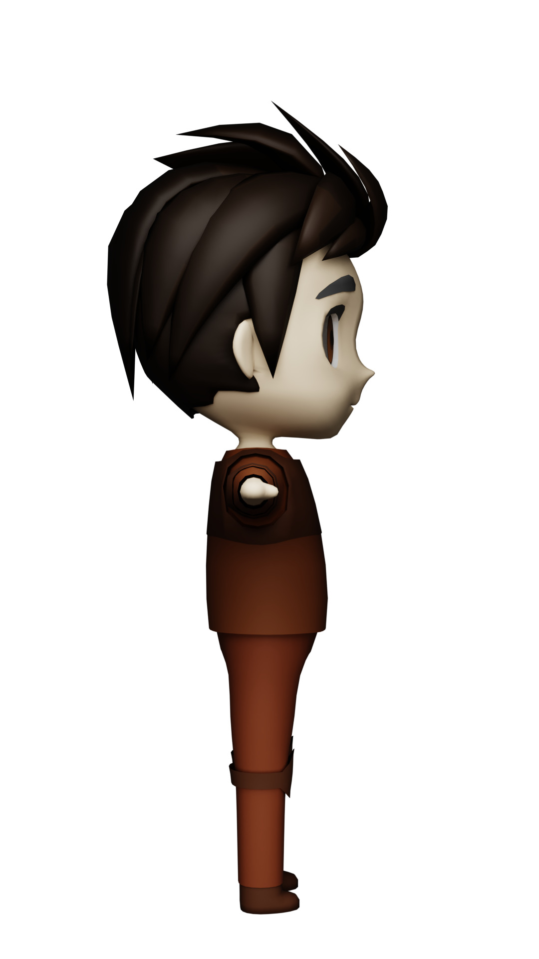Chibi Character 3D model_10