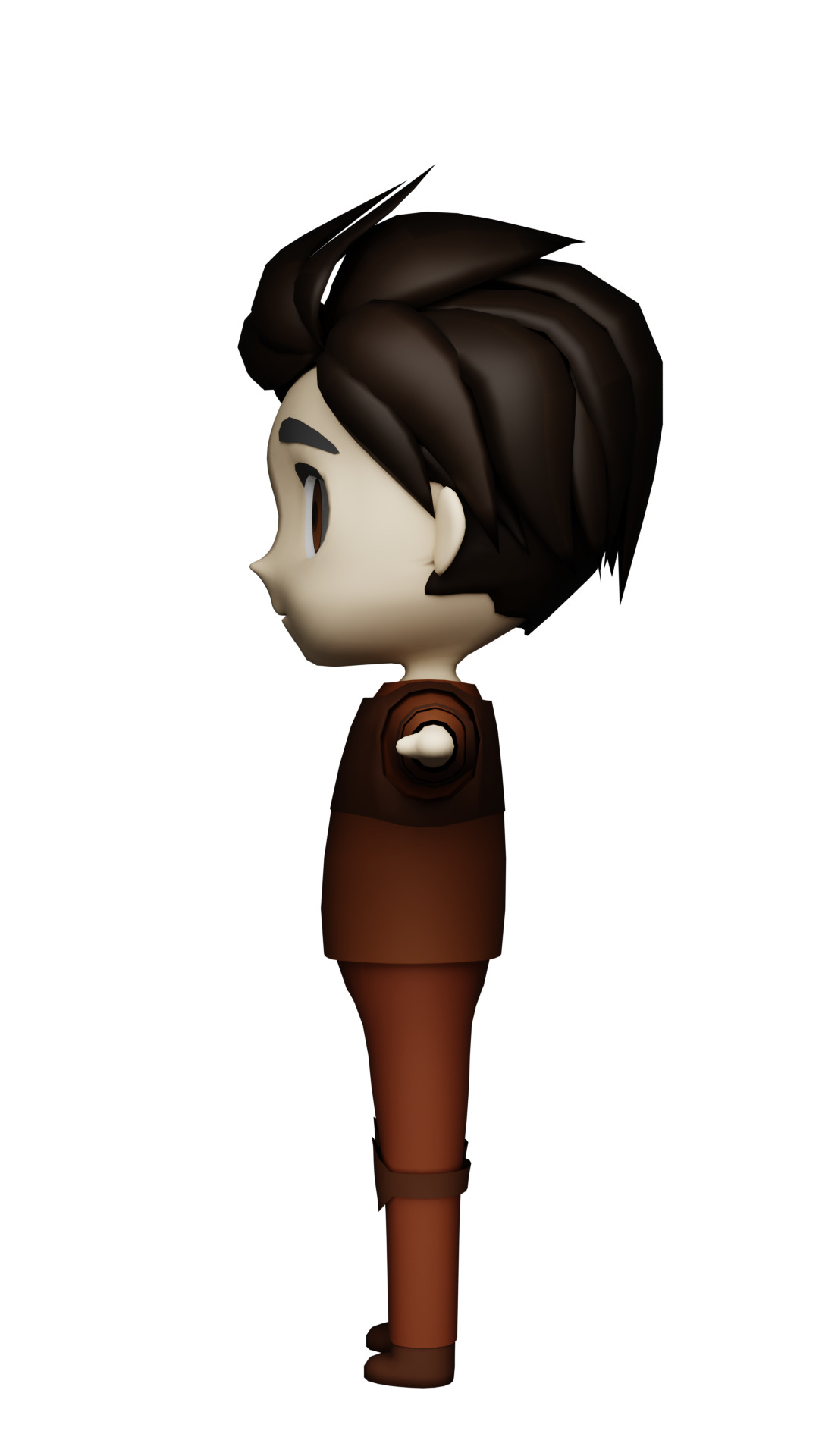 Chibi Character 3D model_9