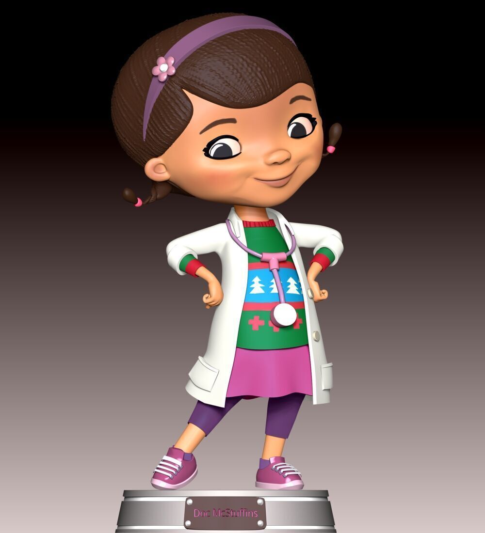 Doc McStuffins 3D print model_1