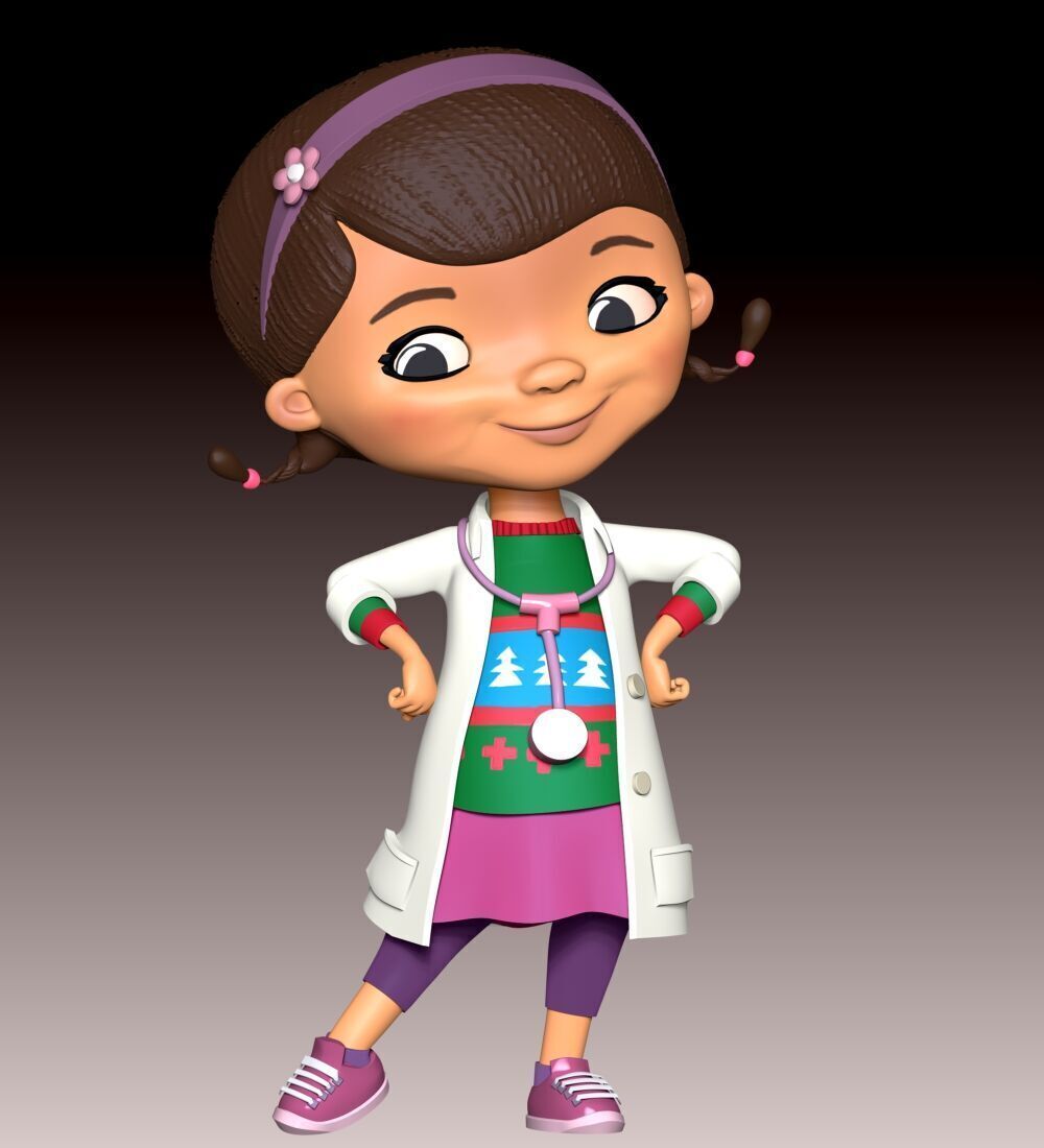 Doc McStuffins 3D print model_2