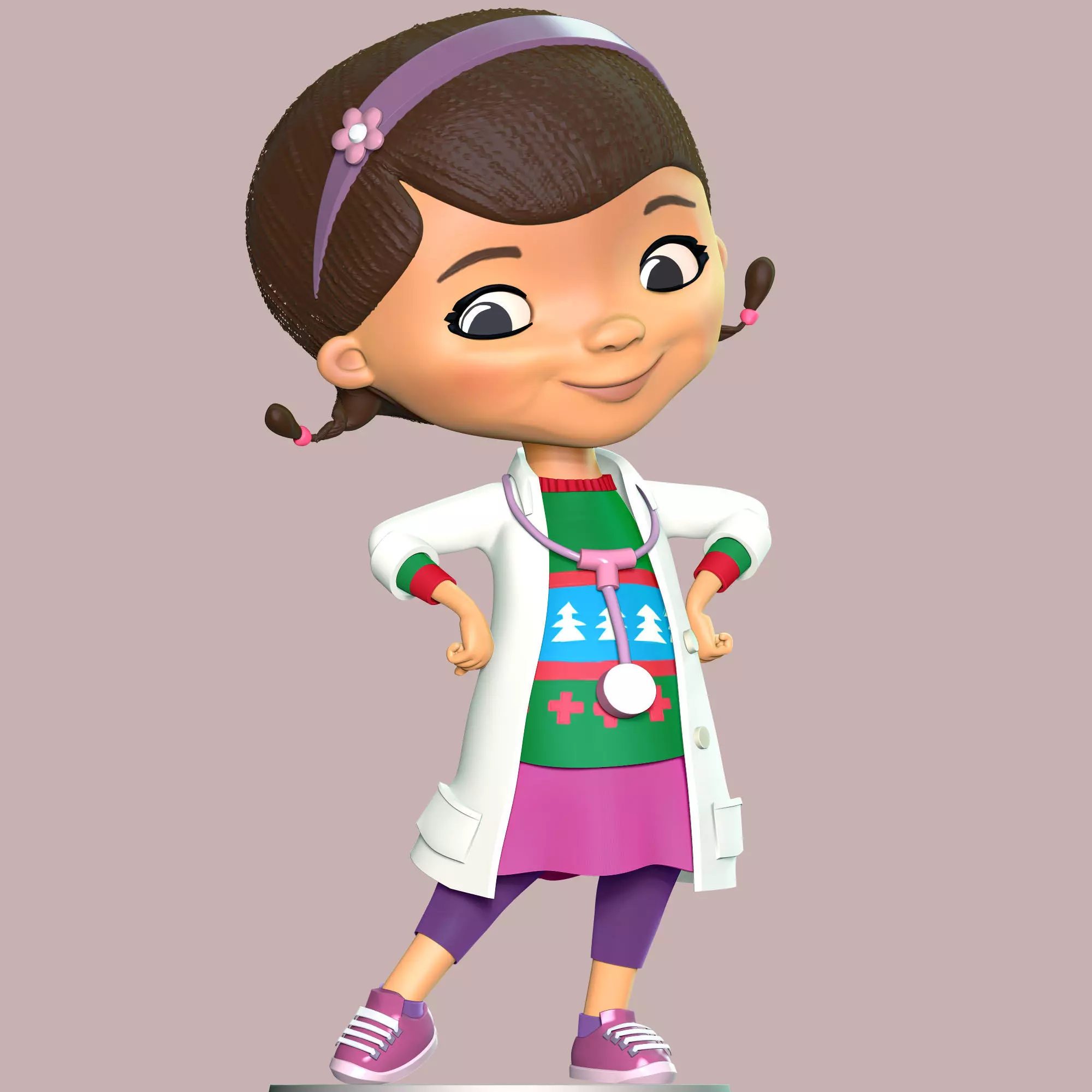 Doc McStuffins 3D print model_0