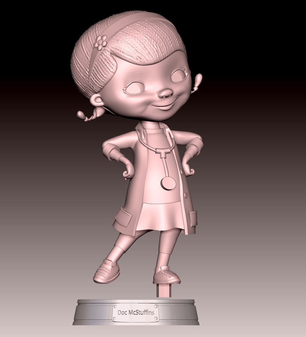 Doc McStuffins 3D print model_4