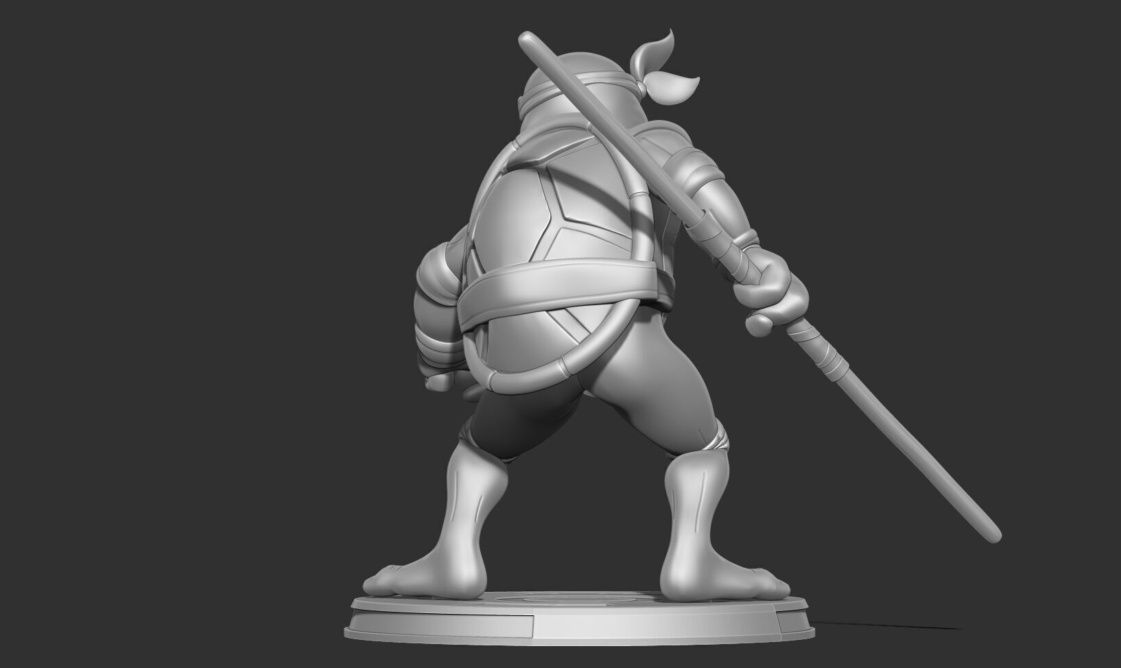 Teenage Mutant Ninja Turtles - Donatello 3D print model_9