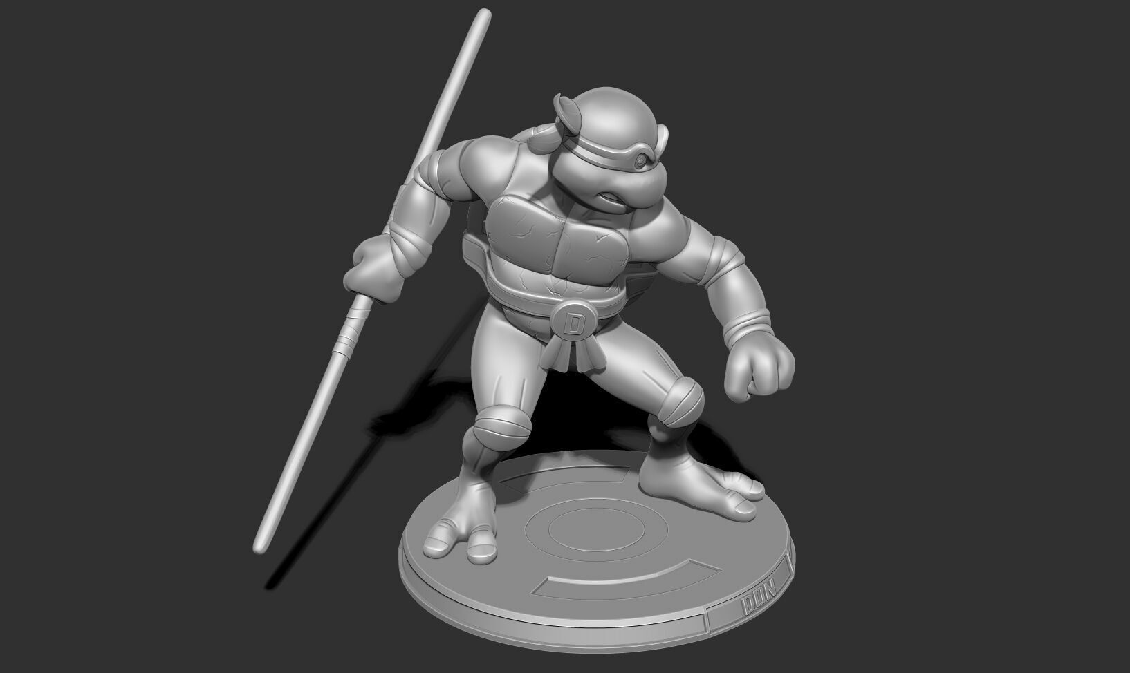 Teenage Mutant Ninja Turtles - Donatello 3D print model_19
