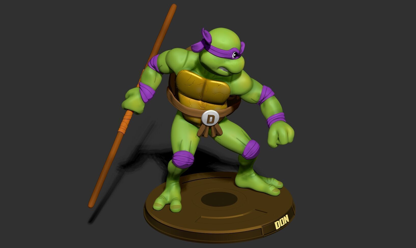 Teenage Mutant Ninja Turtles - Donatello 3D print model_18