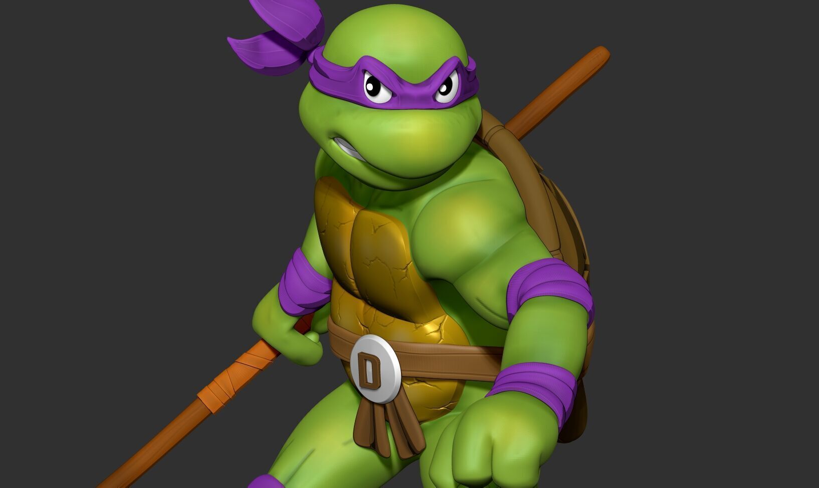 Teenage Mutant Ninja Turtles - Donatello 3D print model_6