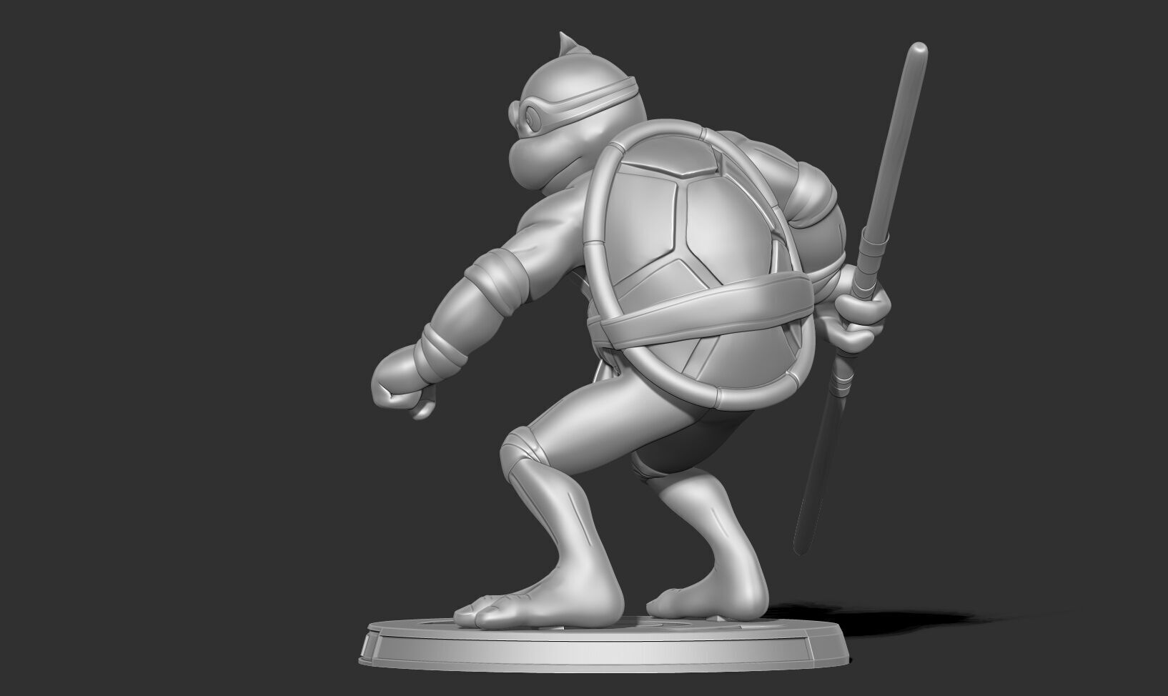 Teenage Mutant Ninja Turtles - Donatello 3D print model_13