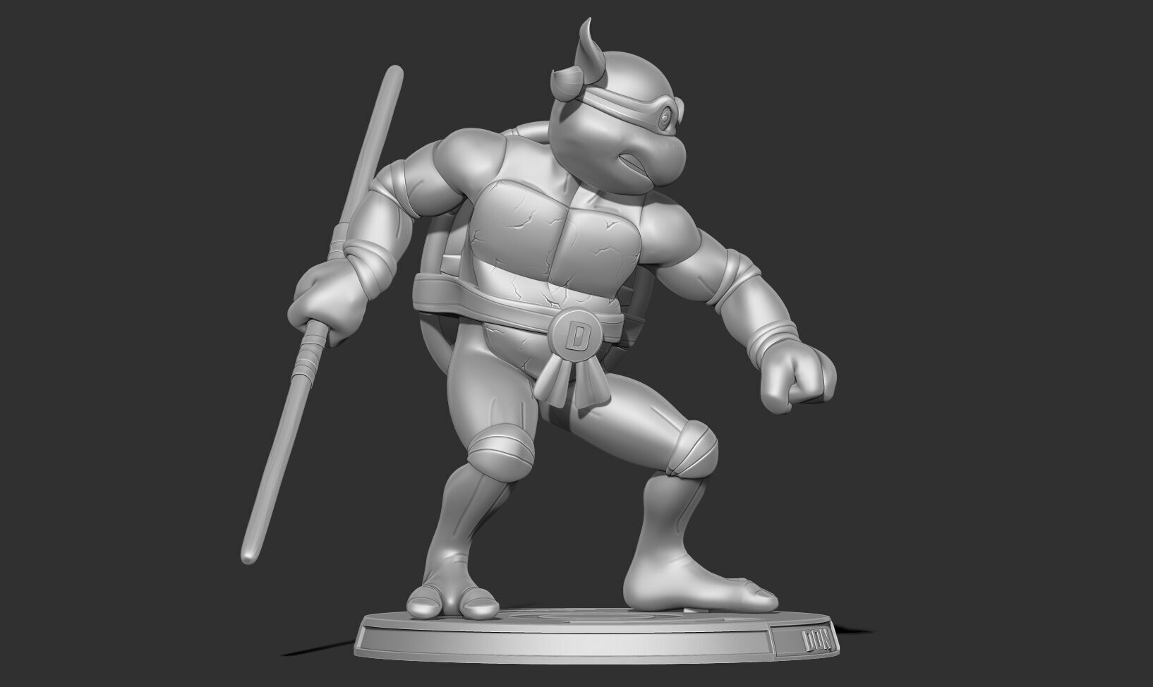 Teenage Mutant Ninja Turtles - Donatello 3D print model_15