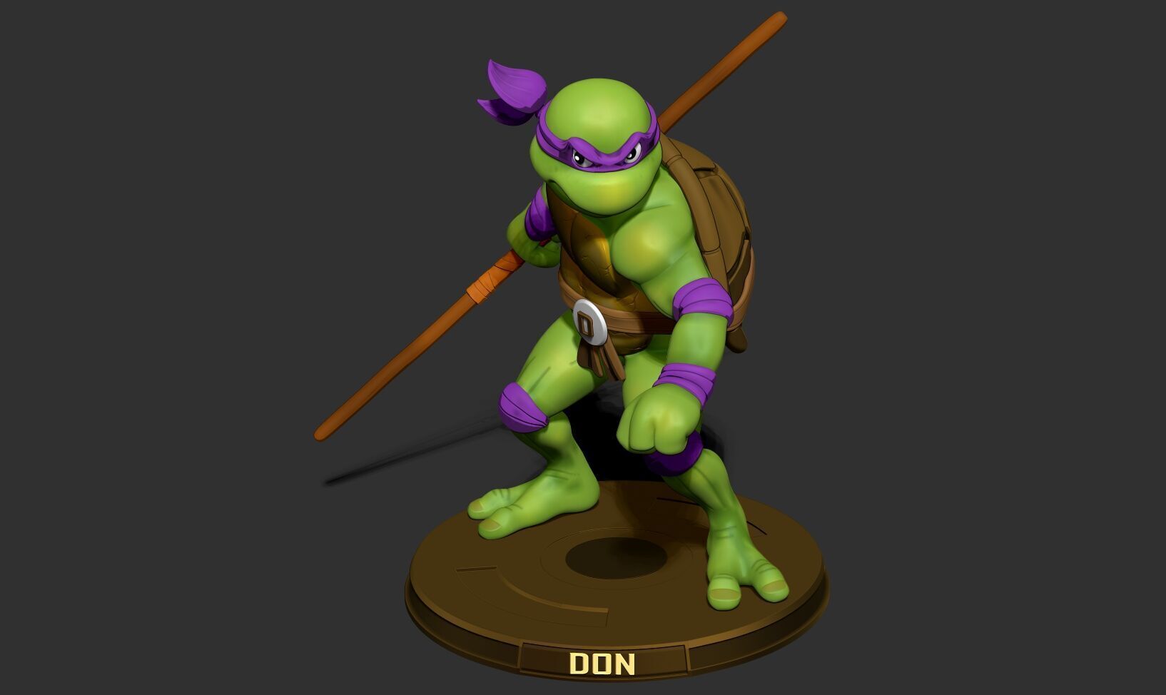 Teenage Mutant Ninja Turtles - Donatello 3D print model_16